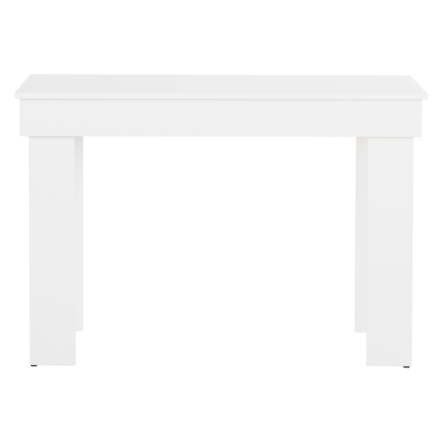 Modern Dining Table Kitchen Table Wooden Table 90x60 cm White 2 Seater Living Room