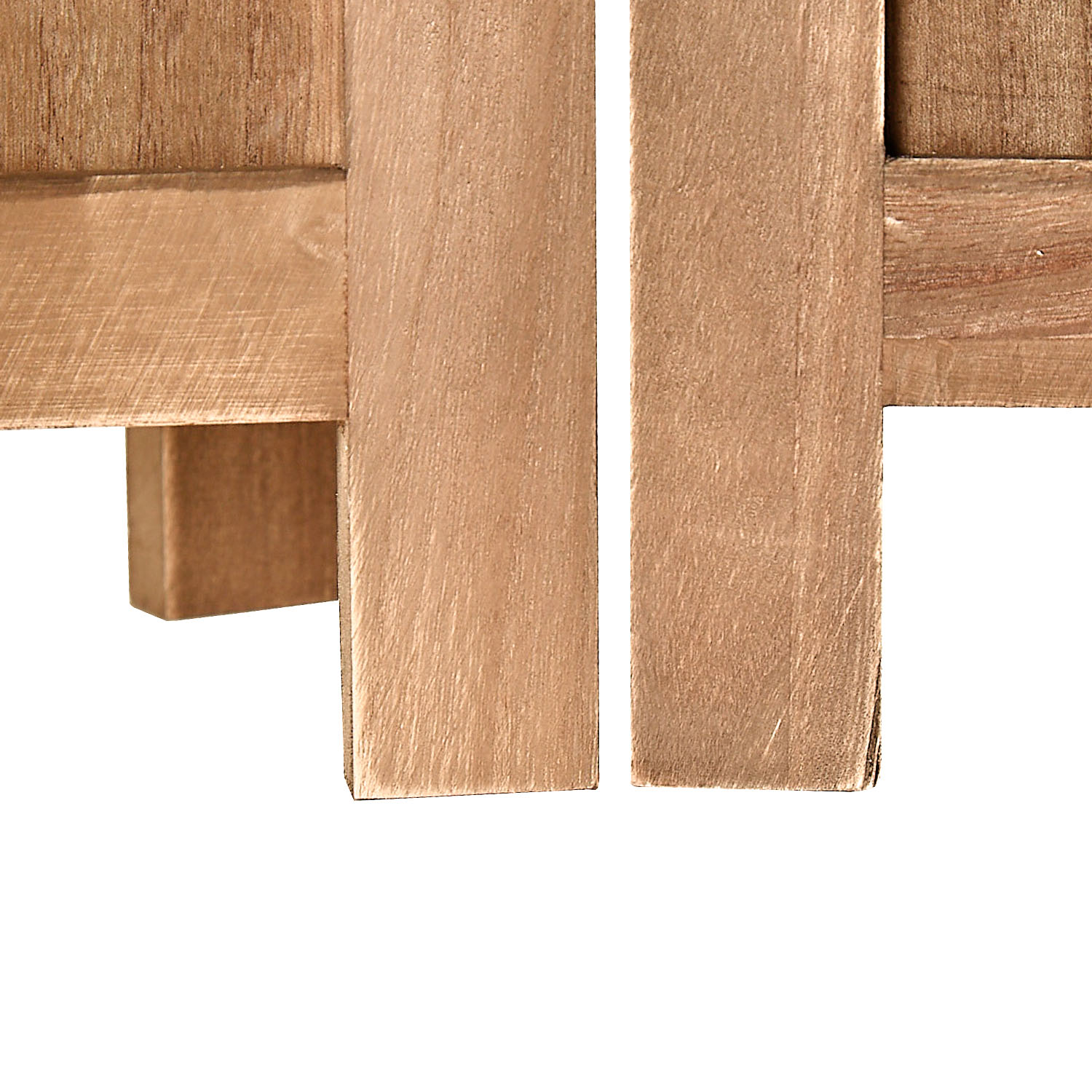 Paravent Light Brown Rattan-Style | 3-panel | Wood | Room Divider Partition Privacy Screen