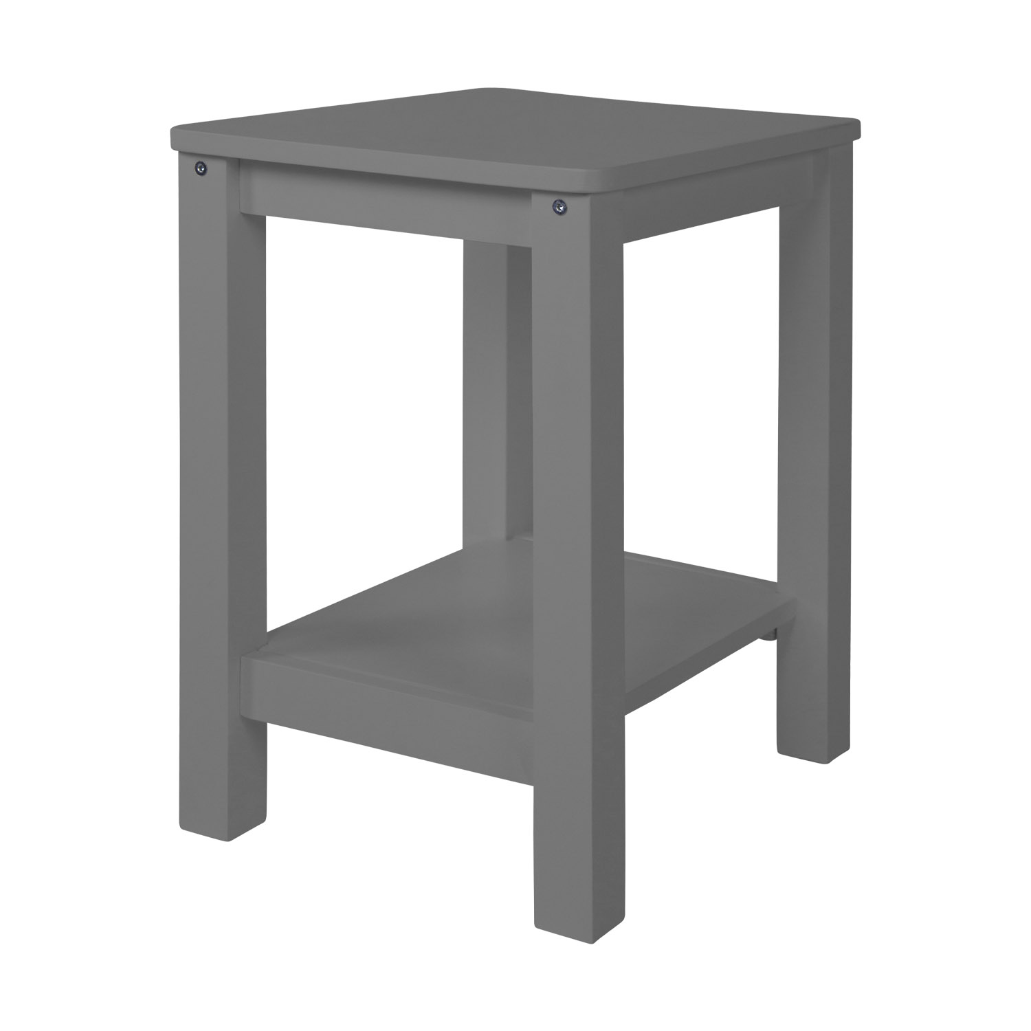 Bedside table grey Sofa Table Wooden Nightstand