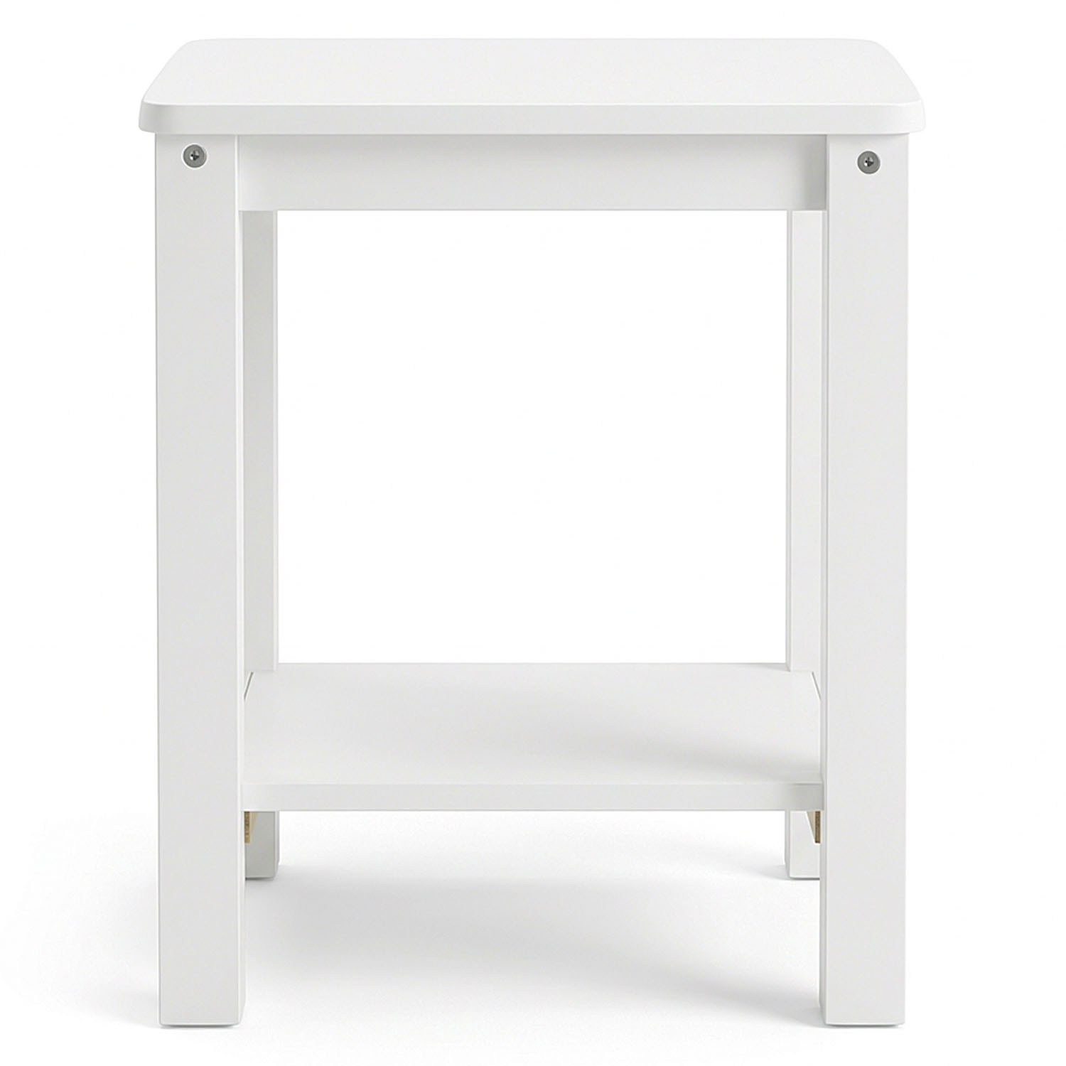 Wooden Stool Set of 2 Seat Stool Pine Wood Solid Table Stool Wardrobe Dining Stool