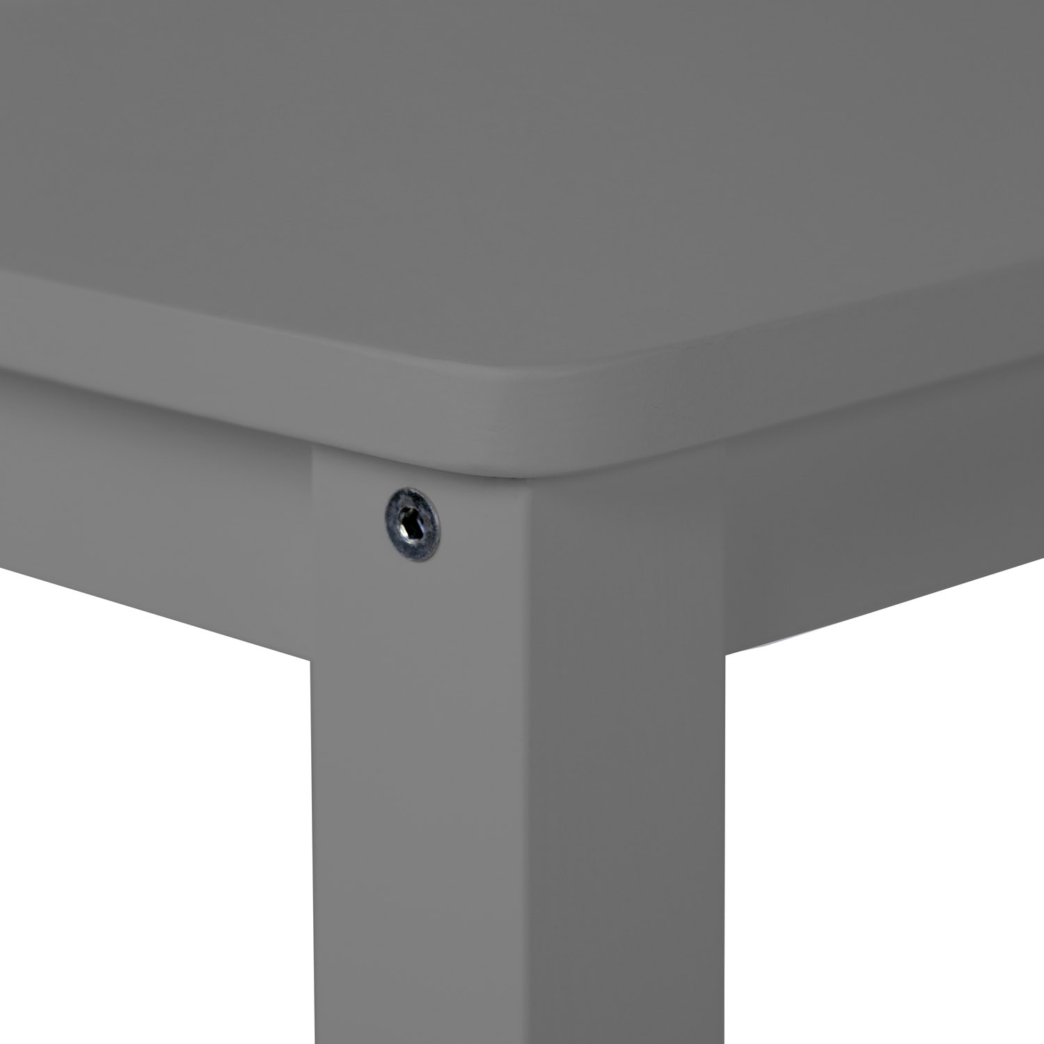Bedside table grey Sofa Table Wooden Nightstand