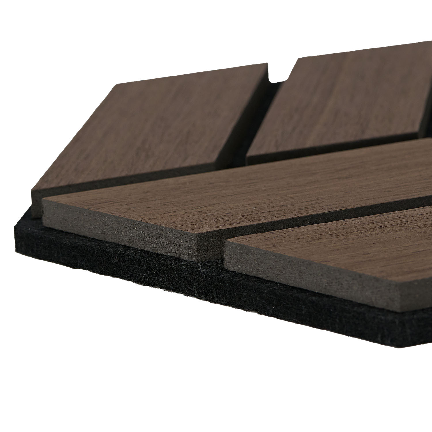 Acoustic Panels Wall Panels Hexagon Honeycomb 30 x 26 cm Brown Walnut | Wood | 10-piece Set | 3D