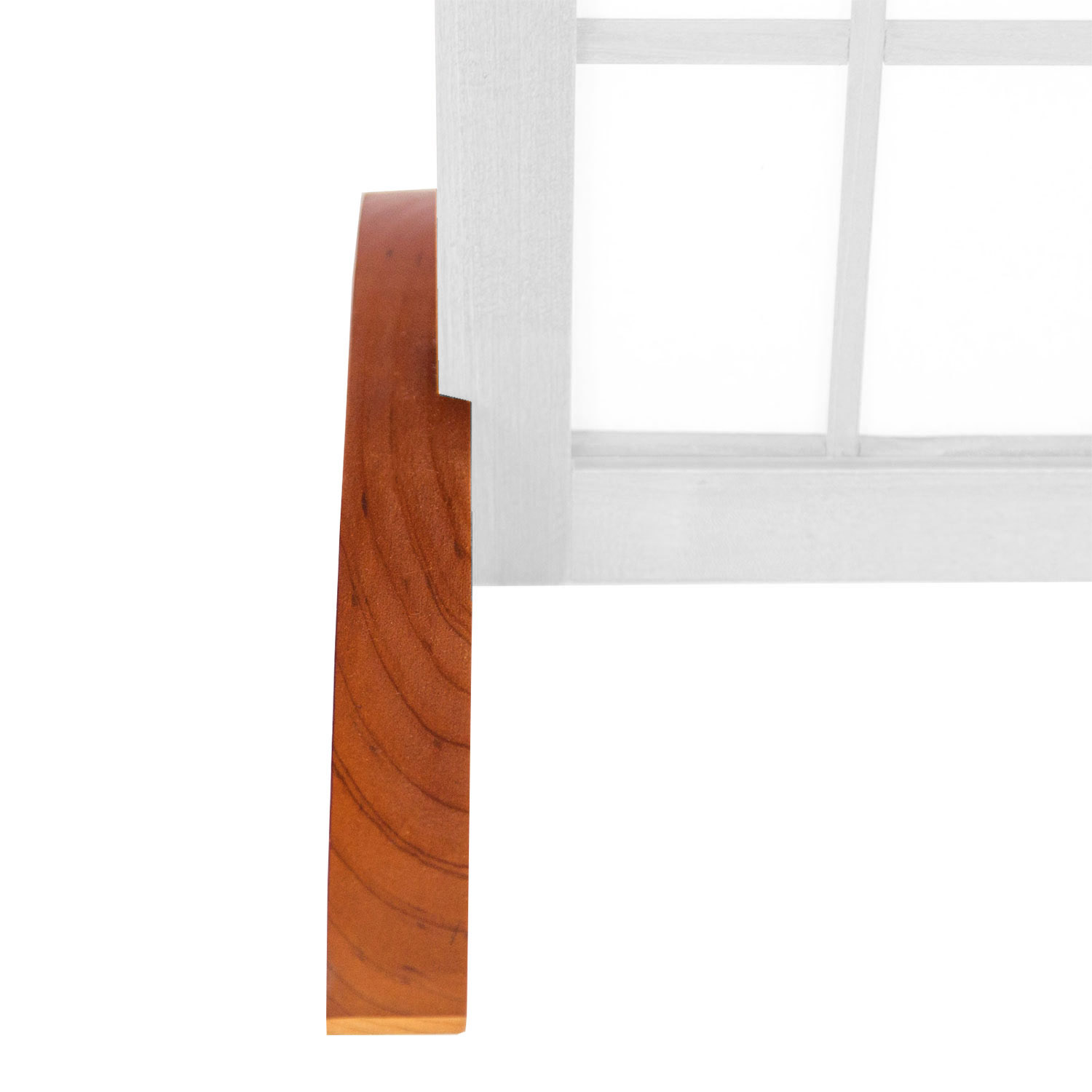 Room Divider Stand brown Foot for Screen Partition Spanish Wall Privacy Screen