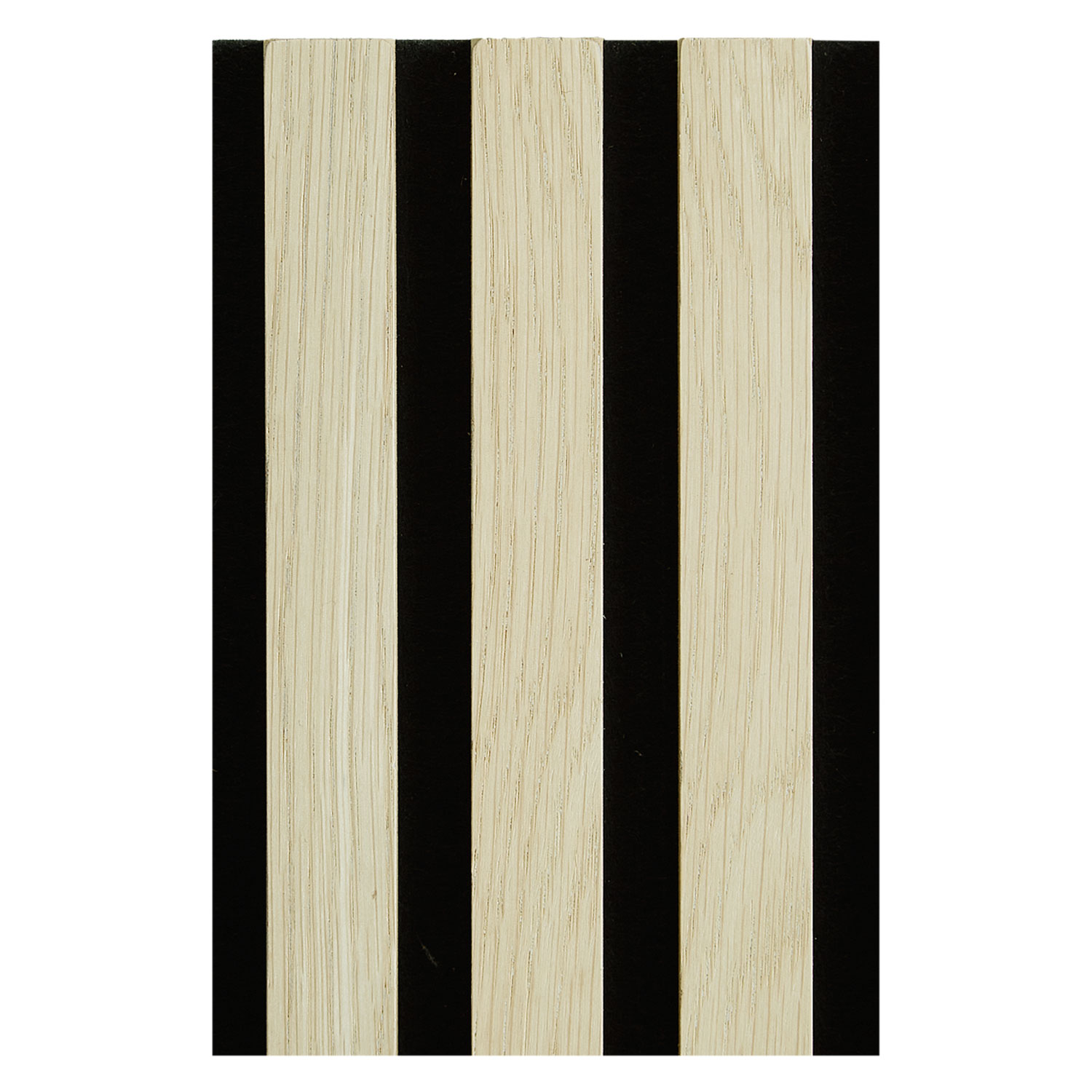 Sample box 4 Wall panels 11,5 x 19 cm Natural Brown Grey Cream Wood paneling for walls Acoustic panels Sound proof panels