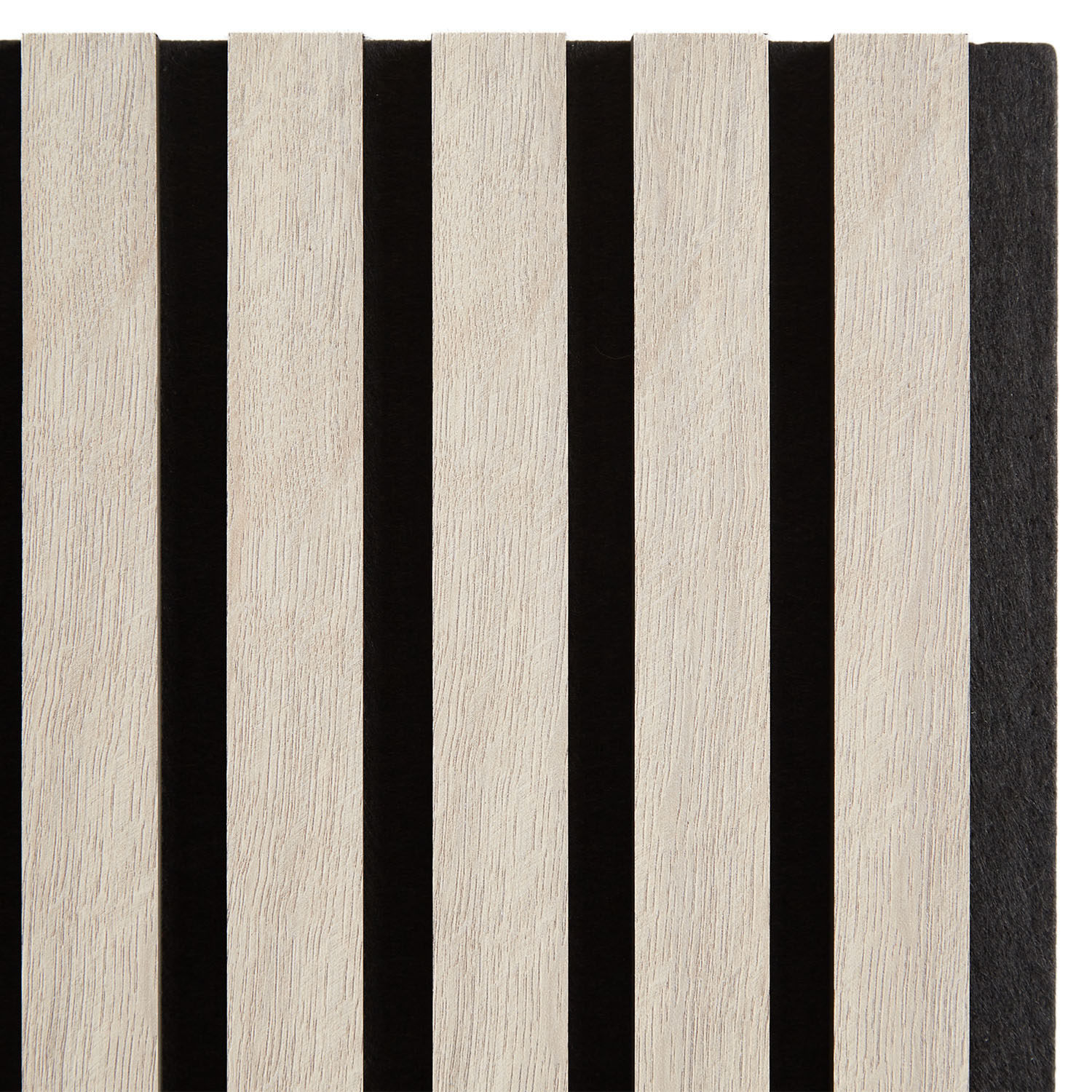 Acoustic Panels Wall Panels 60 x 120 cm Light Gray | Wood | 2-piece Set | 3D Strips