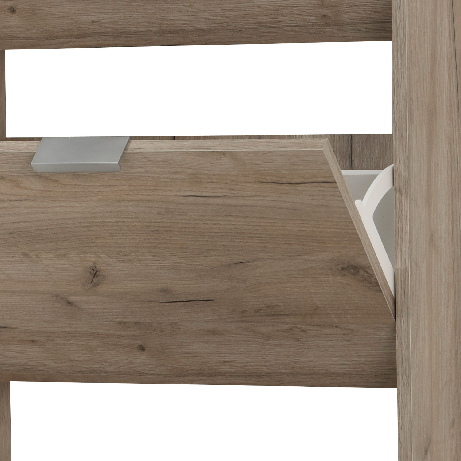 Shoe Rack Shoe Storage Shoe Cabinet Shoe Cupboard Wooden Grey Oak 3 Tier Shoe Tipper