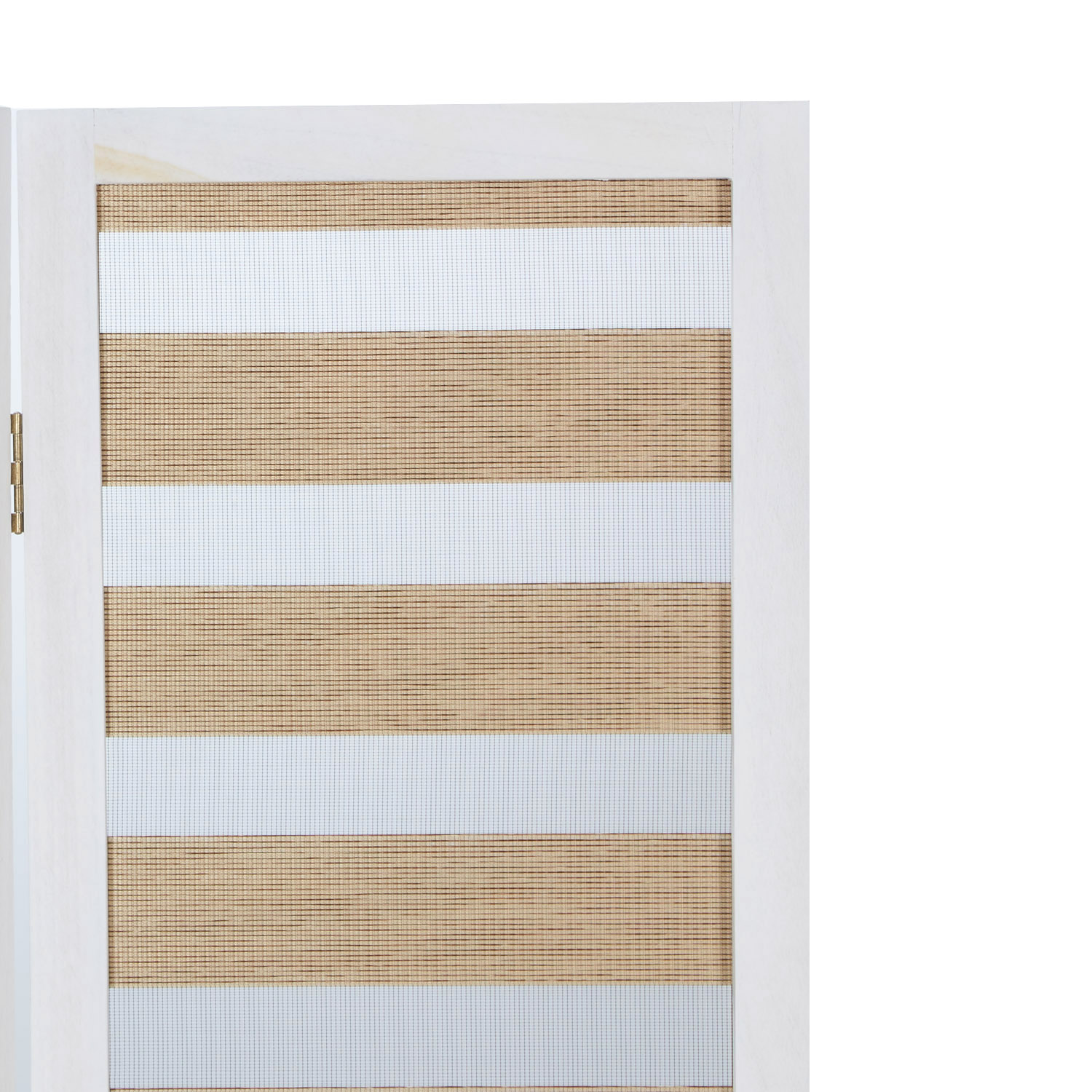 Paravent Raumteiler 3 teilig Holz Trennwand Sichtschutz Weiß Vintage