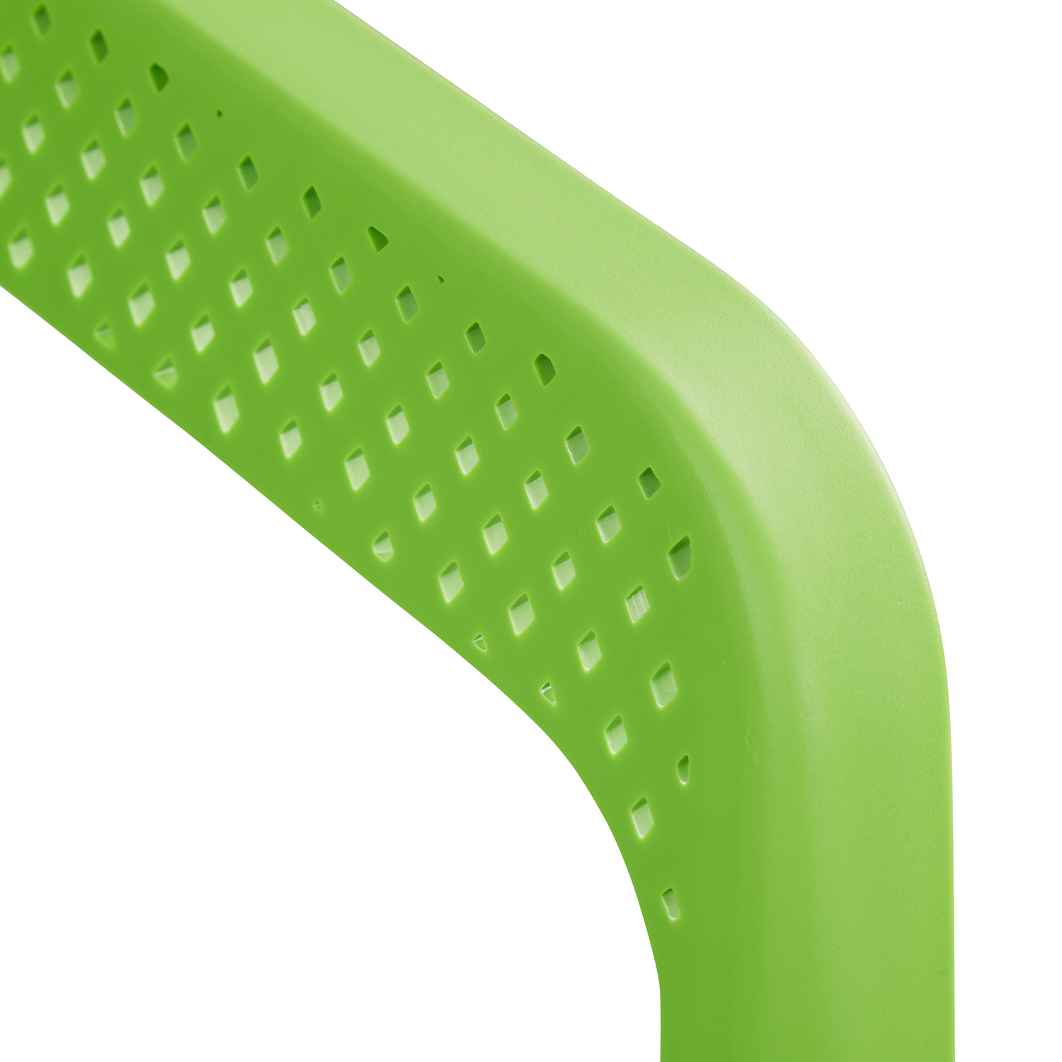 Set of 6 Garden chair with armrests Camping chairs Green Outdoor chairs Plastic Egg chair Lounger chairs Stacking chairs