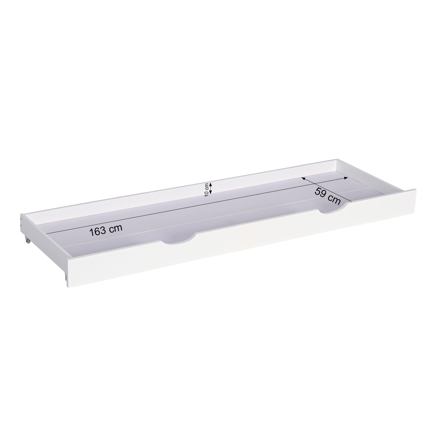 Triple Bunk Bed 90x200 with Mattresses Children´s Bed High Sleeper Cot White Wood Loft Bed Kids Bed