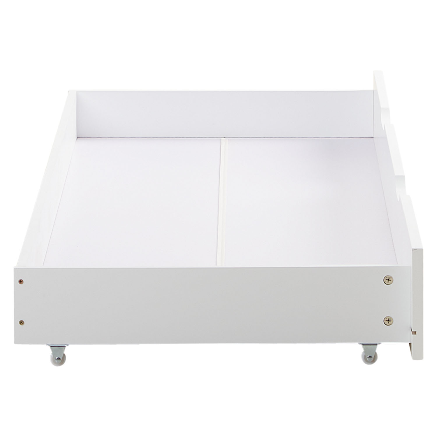 Under Bed Storage Wooden Bed Drawer White Below Bed Storage Unit Organizer Pull-out Bed Box