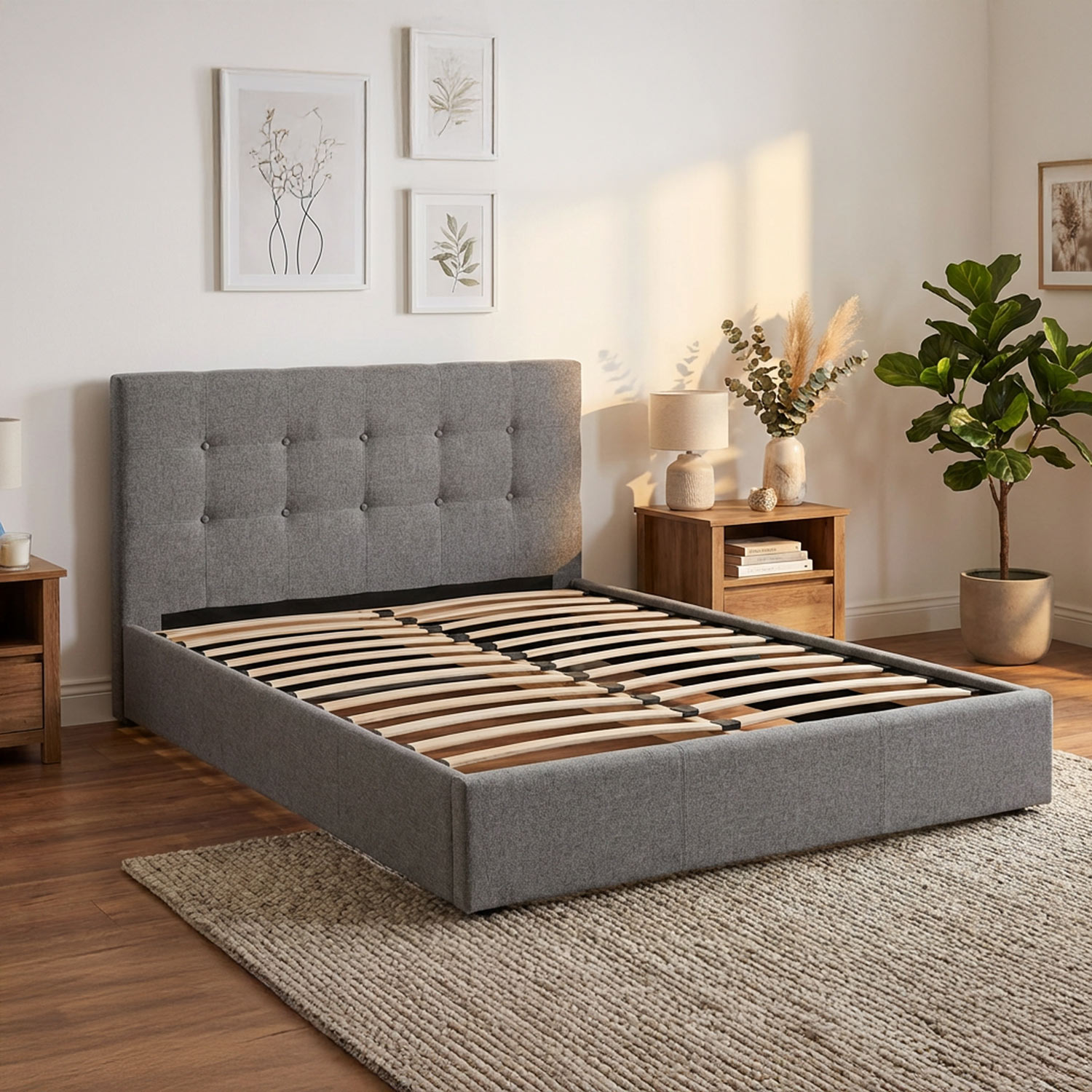 Bed Slats 120x200 cm Wood Slats for Bed Base Slats Slatted Mattress Base Slatted Frame