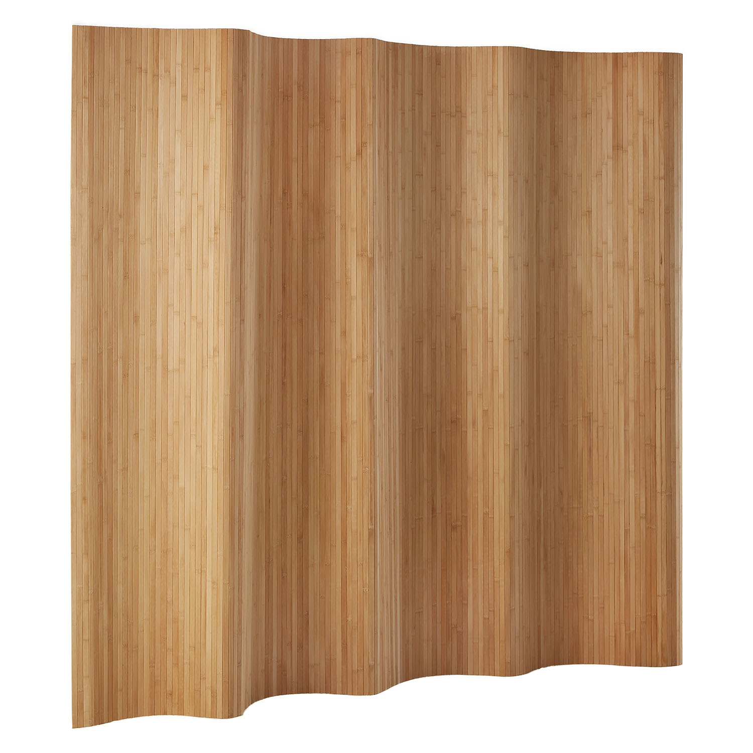Paravent Séparation de pièce Cloison en bambou 200 x 250 cm Protection visuelle mur espagnol brun