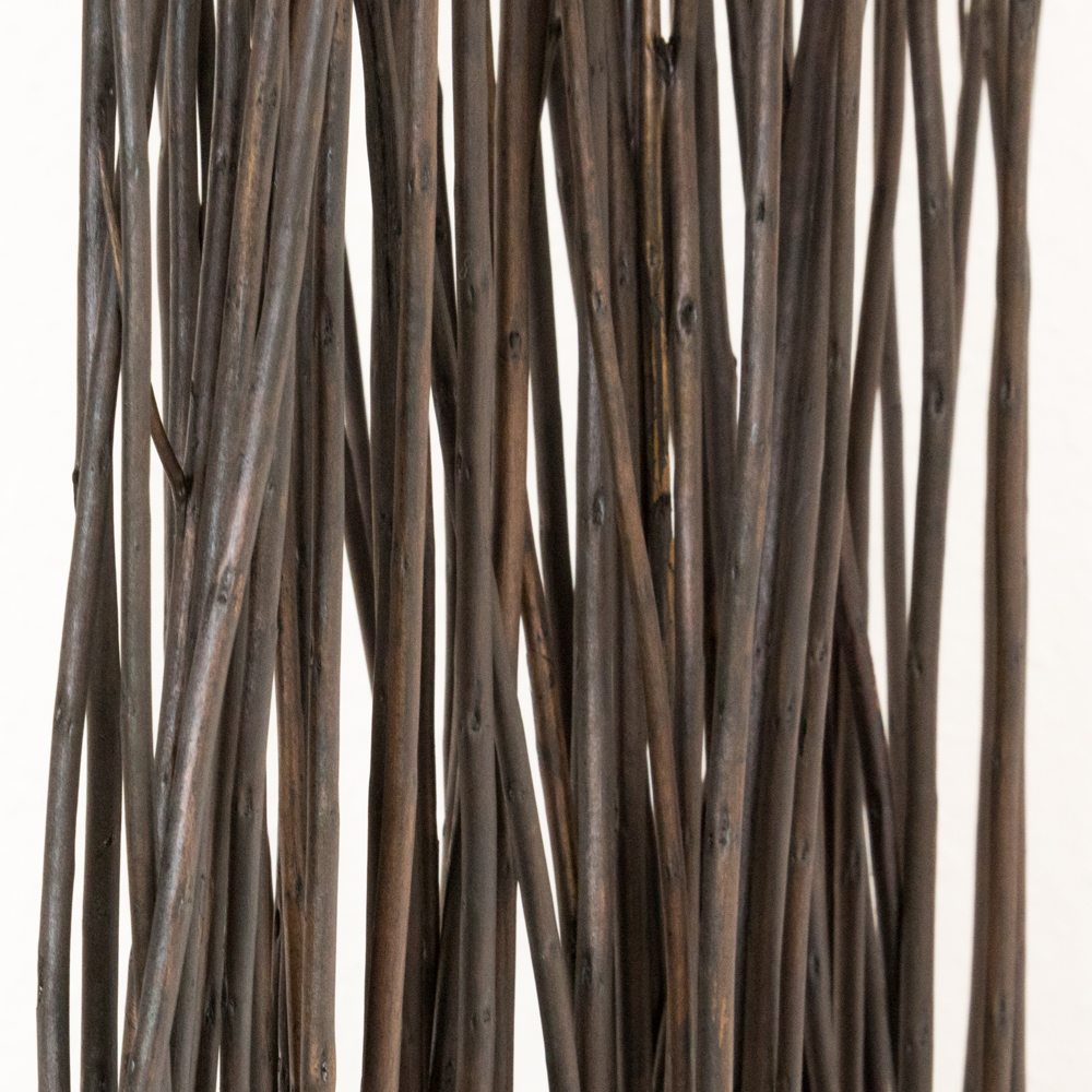 Paravent Willow Brown | 3-panel | Room Divider Partition Privacy Screen