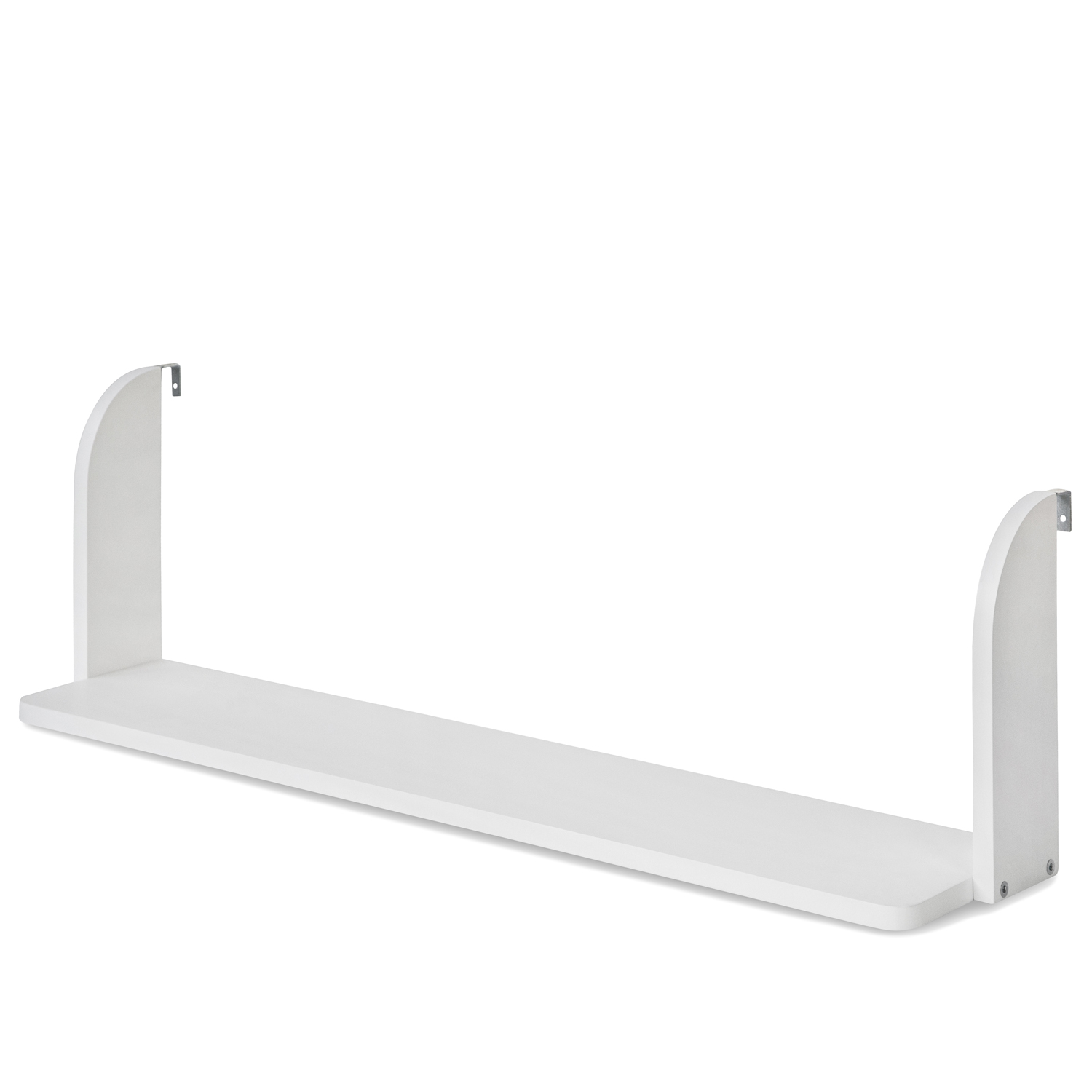 Hanging Shelf Bunk Bed Bookshelf Suspended Rack White Wood 1 Shelf