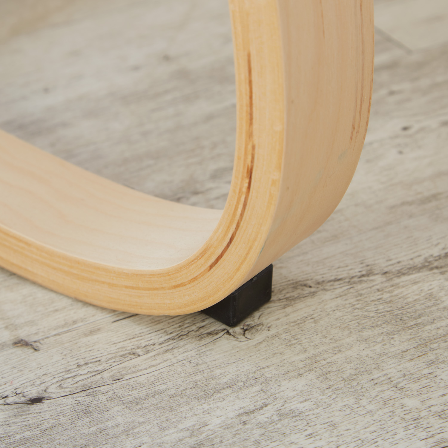 Relaxsessel Grau | without Footrest | Natural Wood | Glider Rocking Chair Nursing Chair Recliner