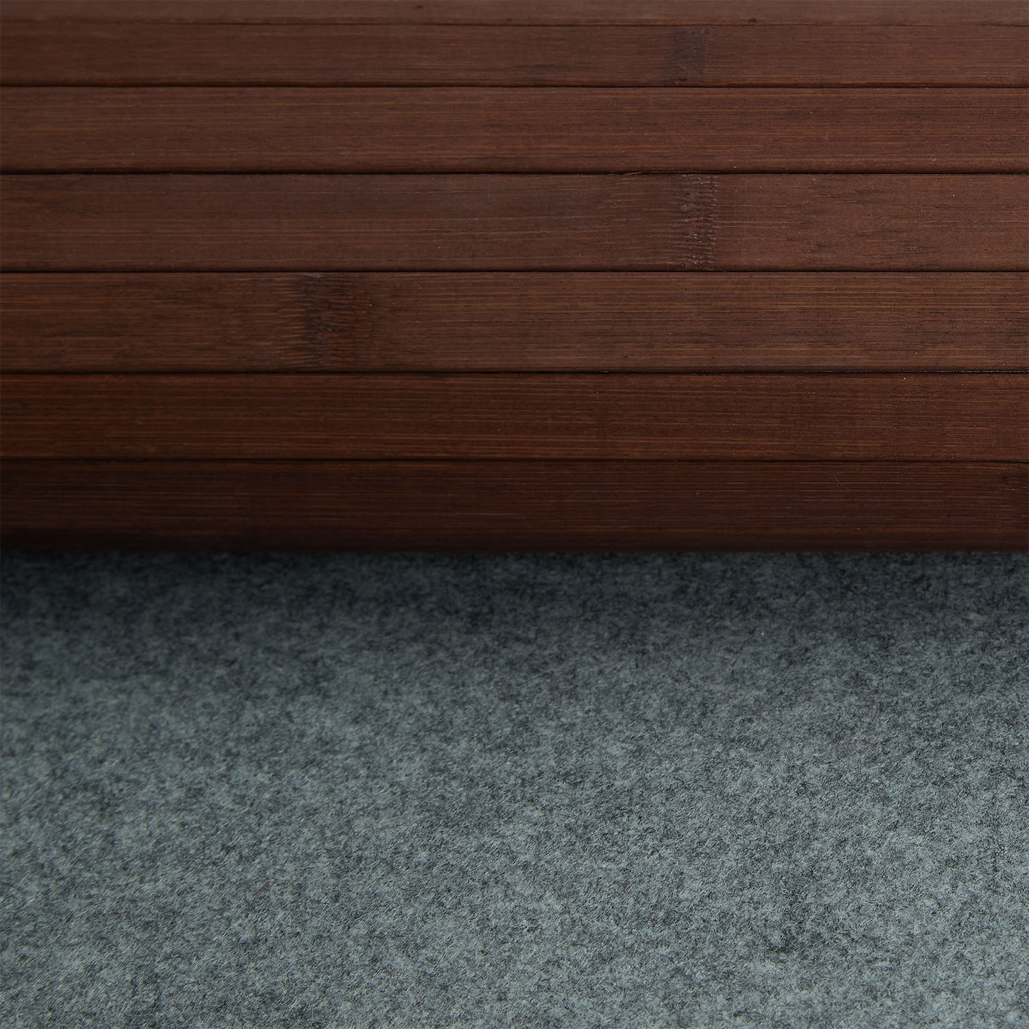 Paravent Bamboo Height 145 cm Dark Brown | Room Divider | Partition Privacy Screen