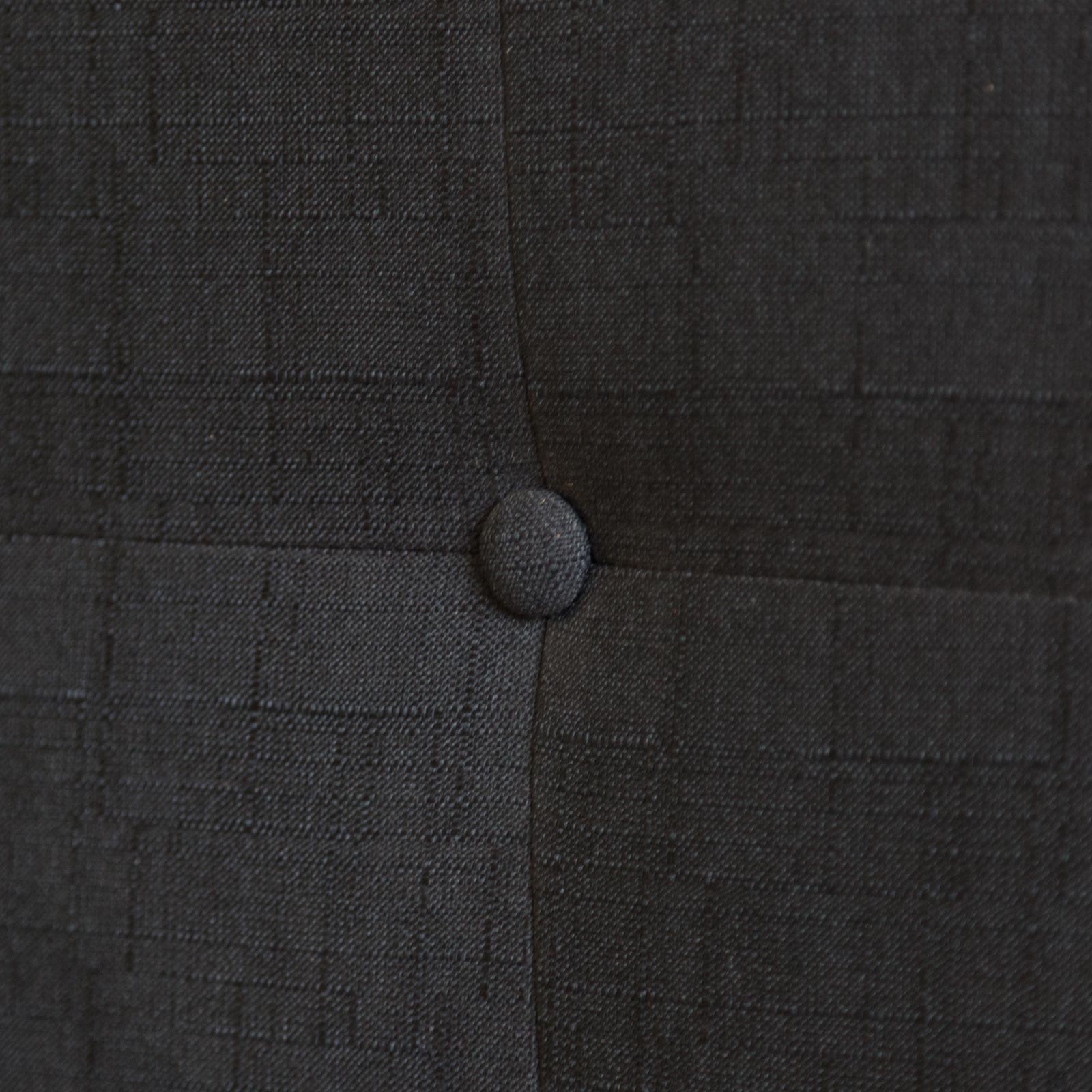 Upholstered bed 160x200 cm black | with slatted frame | double fabric bed frame