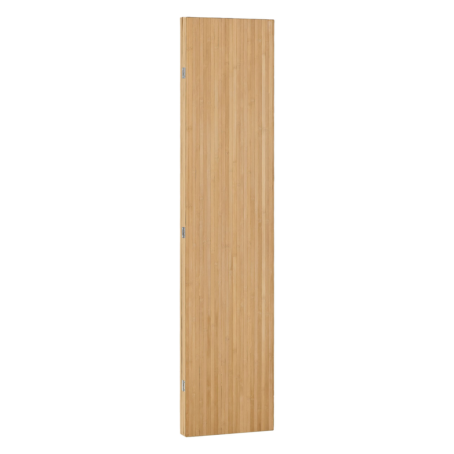 Paravent Natural Bamboo Slats | 3-panel | Wood | Room Divider Partition Privacy Screen