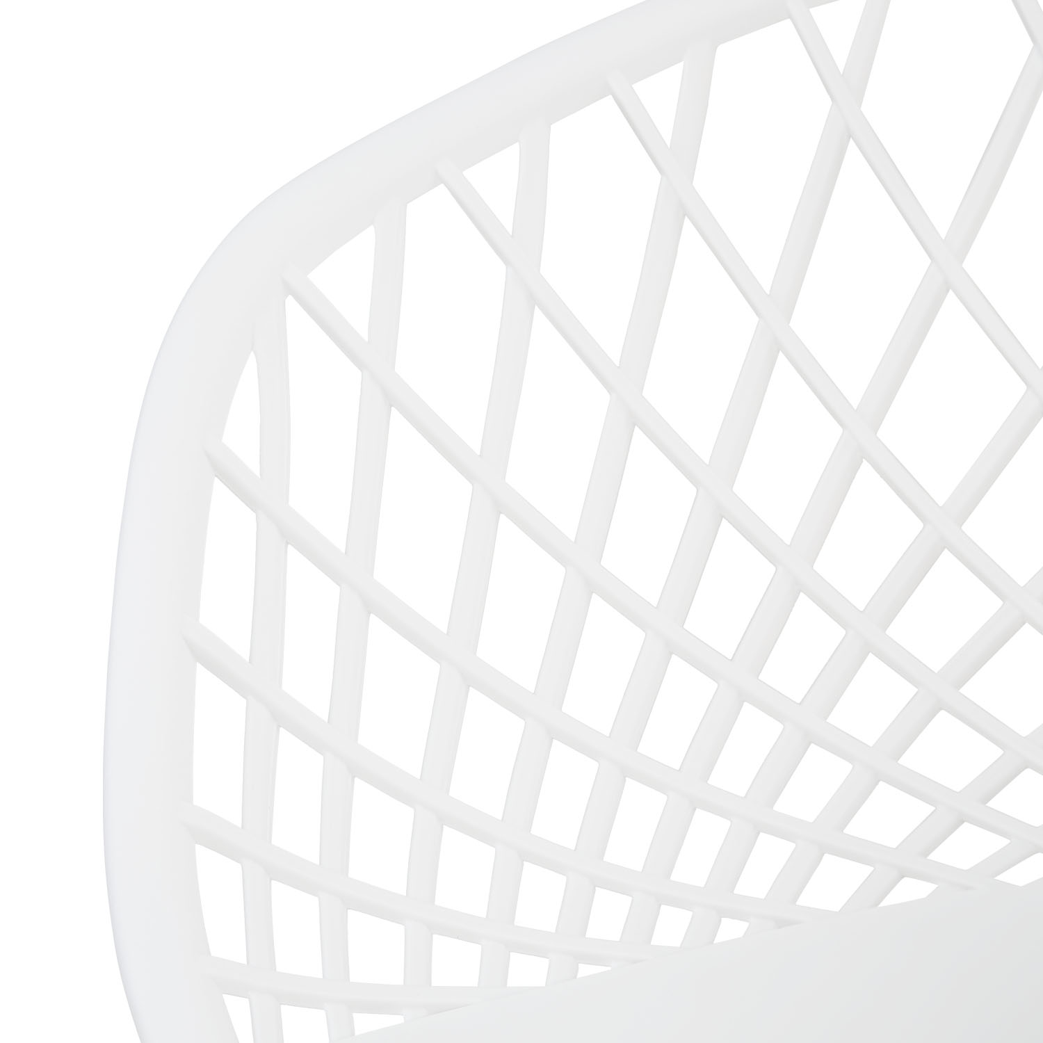 Set of 2 Garden chair with armrests Camping chairs White Garden armchairs Outdoor chairs Plastic Egg chair Indoor chairs Kitchen chairs