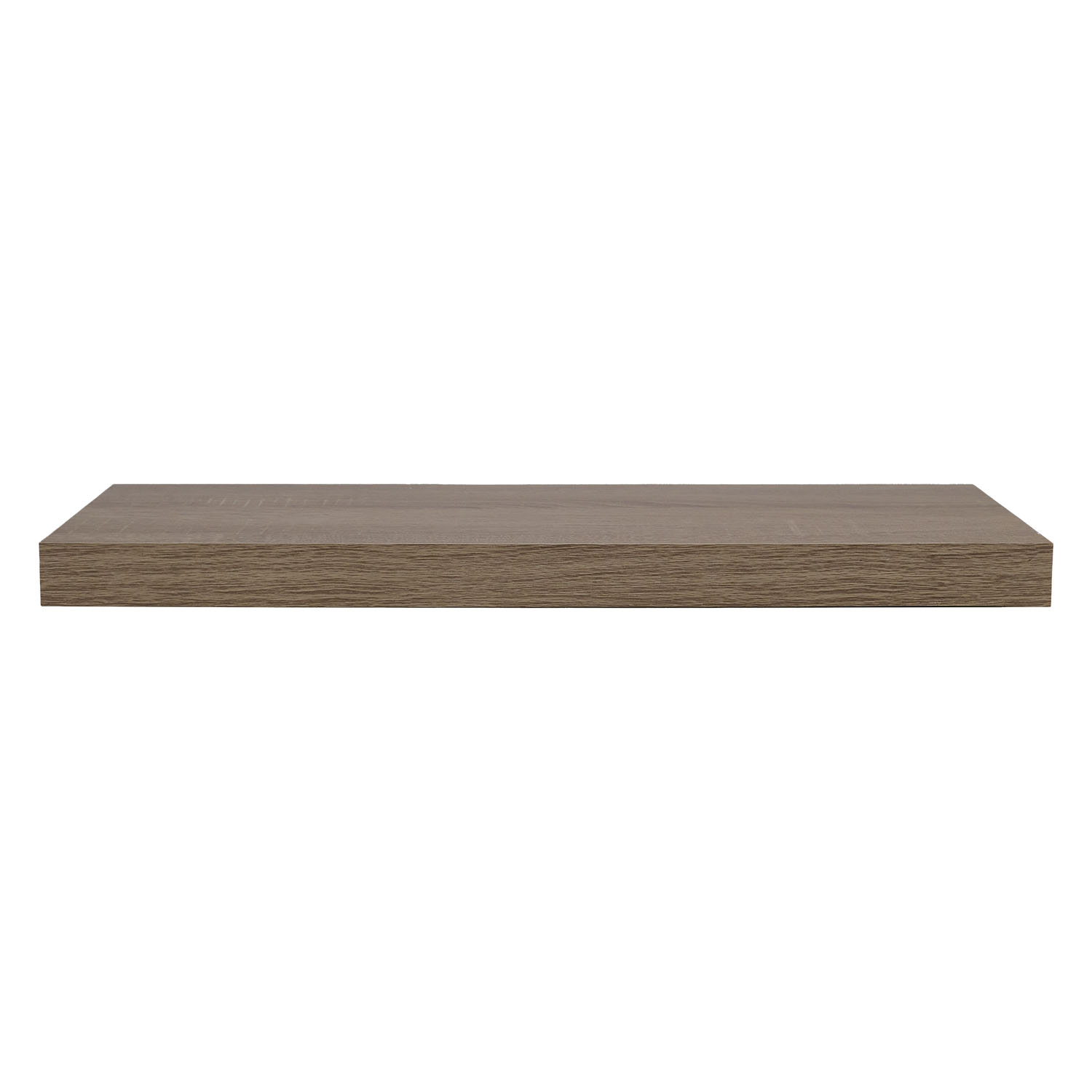 Wandregal Schweberegal 23,5 oder 60 x23,5 cm Holzregal Sonoma Eiche Braun Hängeregal Wandboard quadratisch Küchenregal