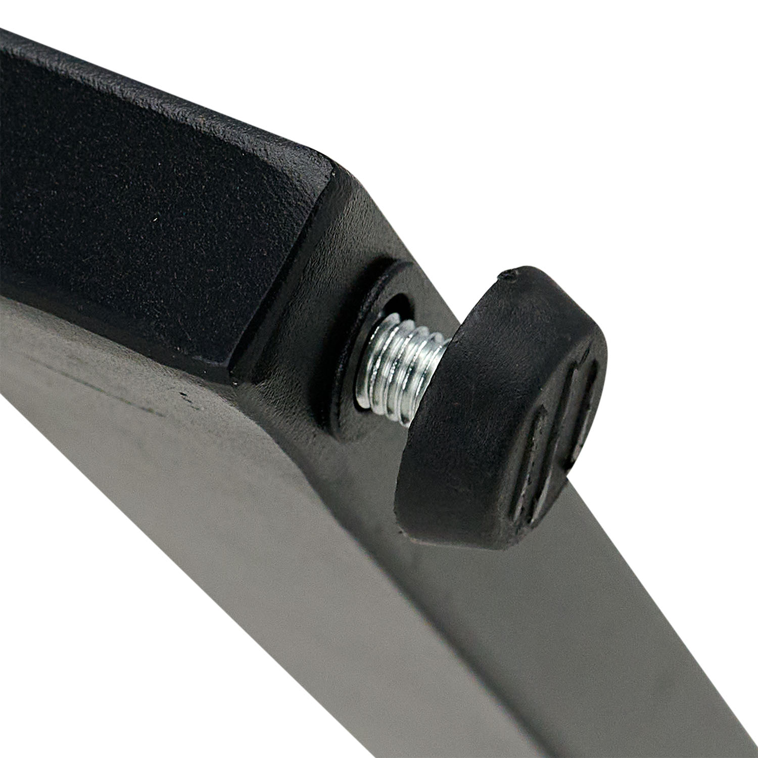 Modern Dining Table Kitchen Table Wooden Table 80x80 cm Oak Black Metal 4 Seater