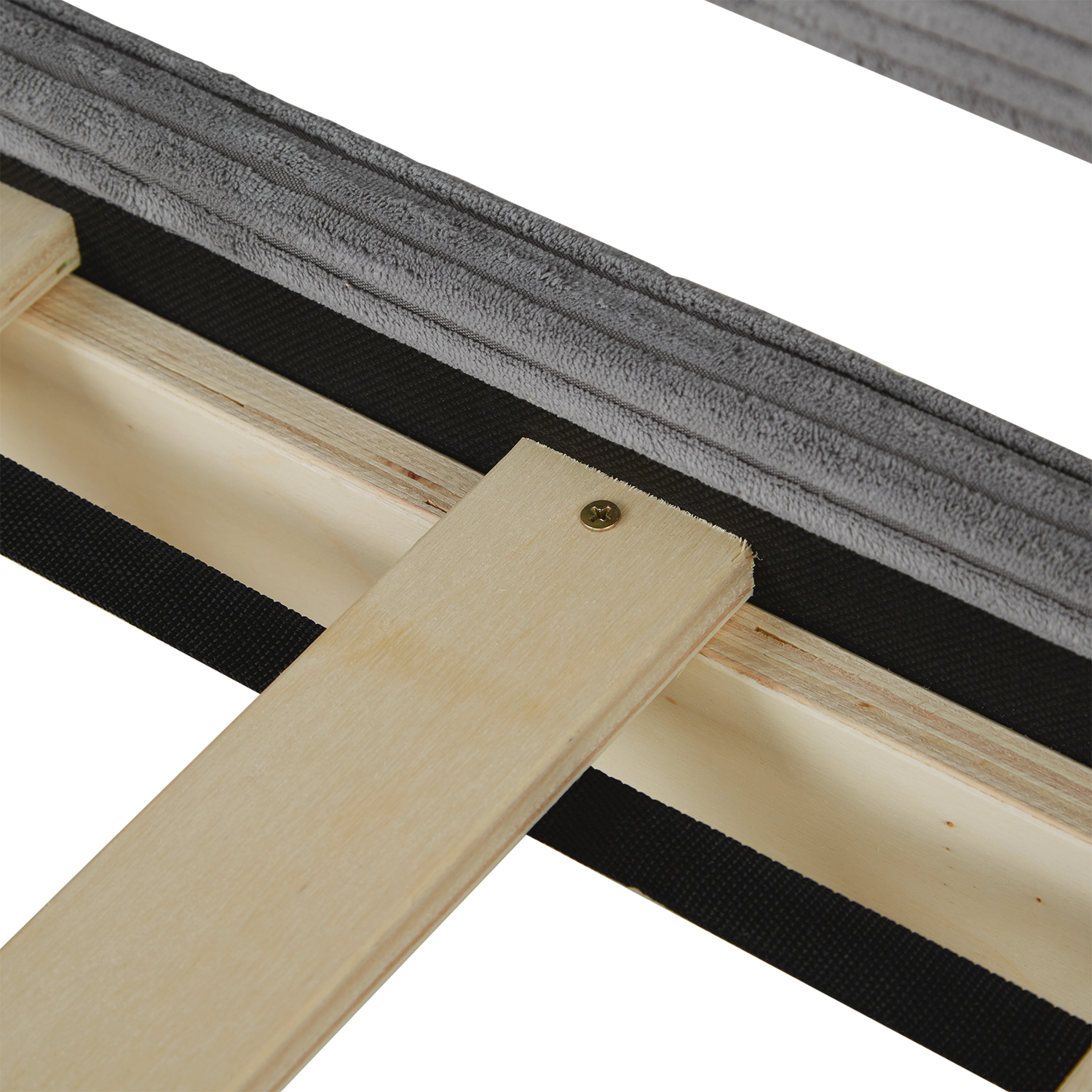 Sofa Bed 90x200 Day Bed Grey Cord Couch Small Sofa Single Bed Upholstered Bed Guest Bed Extendible