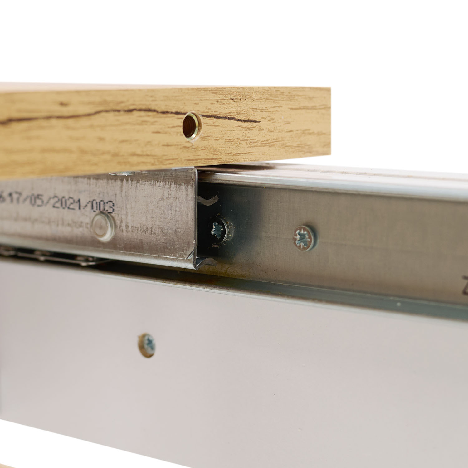 Modern Dining Table Kitchen Table White Wooden Table 135x86 cm Wotan Oak 8 Seater Extendable