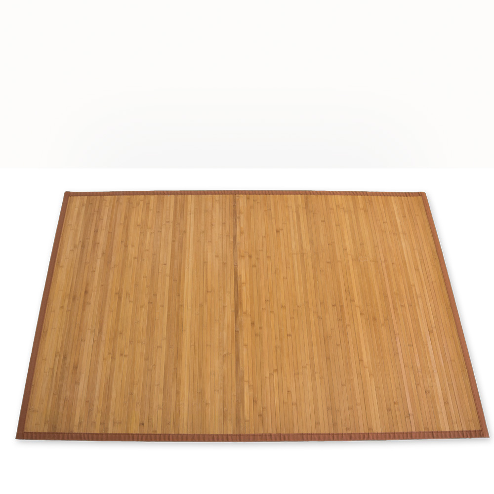 Bamboo carpet Rug 80 x 200 in brown