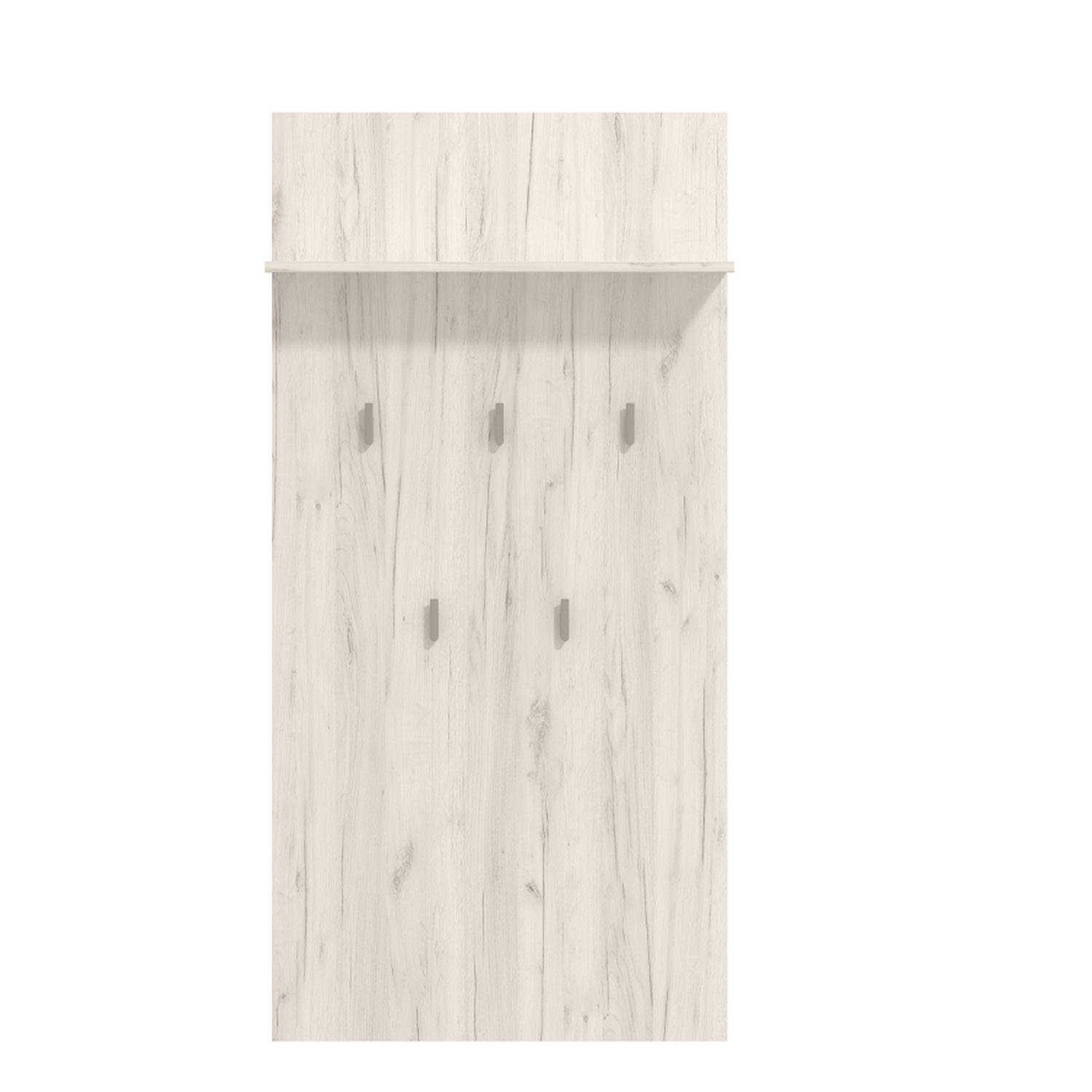 Wardrobe Hallway Furniture Set Hall Unit Hallway Wardrobe White Grey Oak Wood 5 Piece Hallway Set