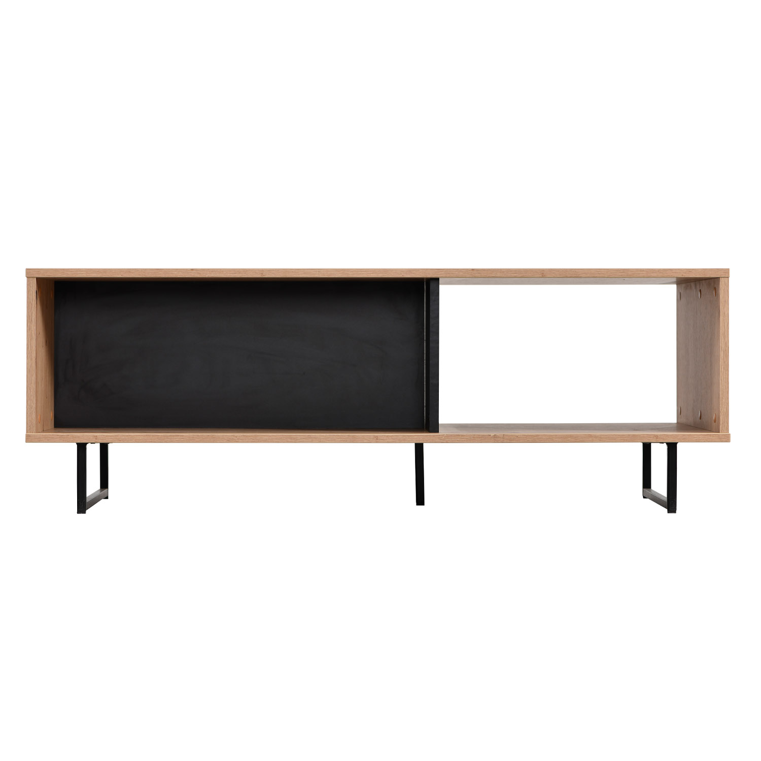 Coffee Table Living Room Table Wooden Table Oak Industrial Style Storage