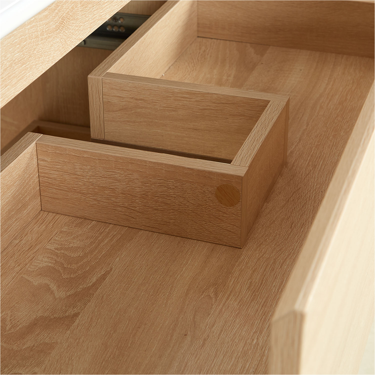 Bathroom mirror and cabinet 80 cm Natural Wood Oak Storage Vanity unit Bathroom furniture Sink unit Washroom wall cabinet