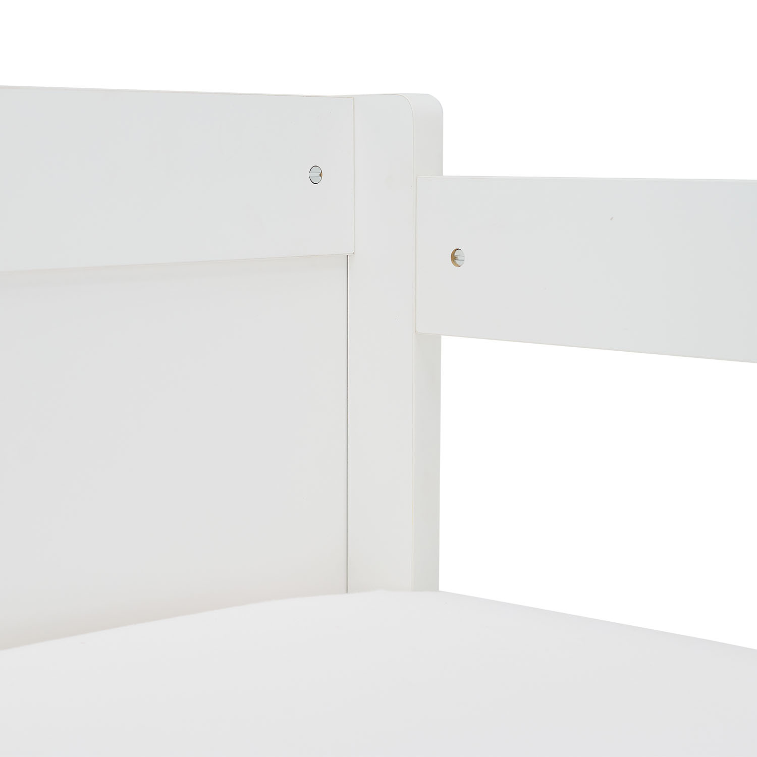 Wooden Bed 90x200 cm White | Pull-out | Bunk Bed | With Mattress | Pull-out Bed, Duo Bed, Functional Bed