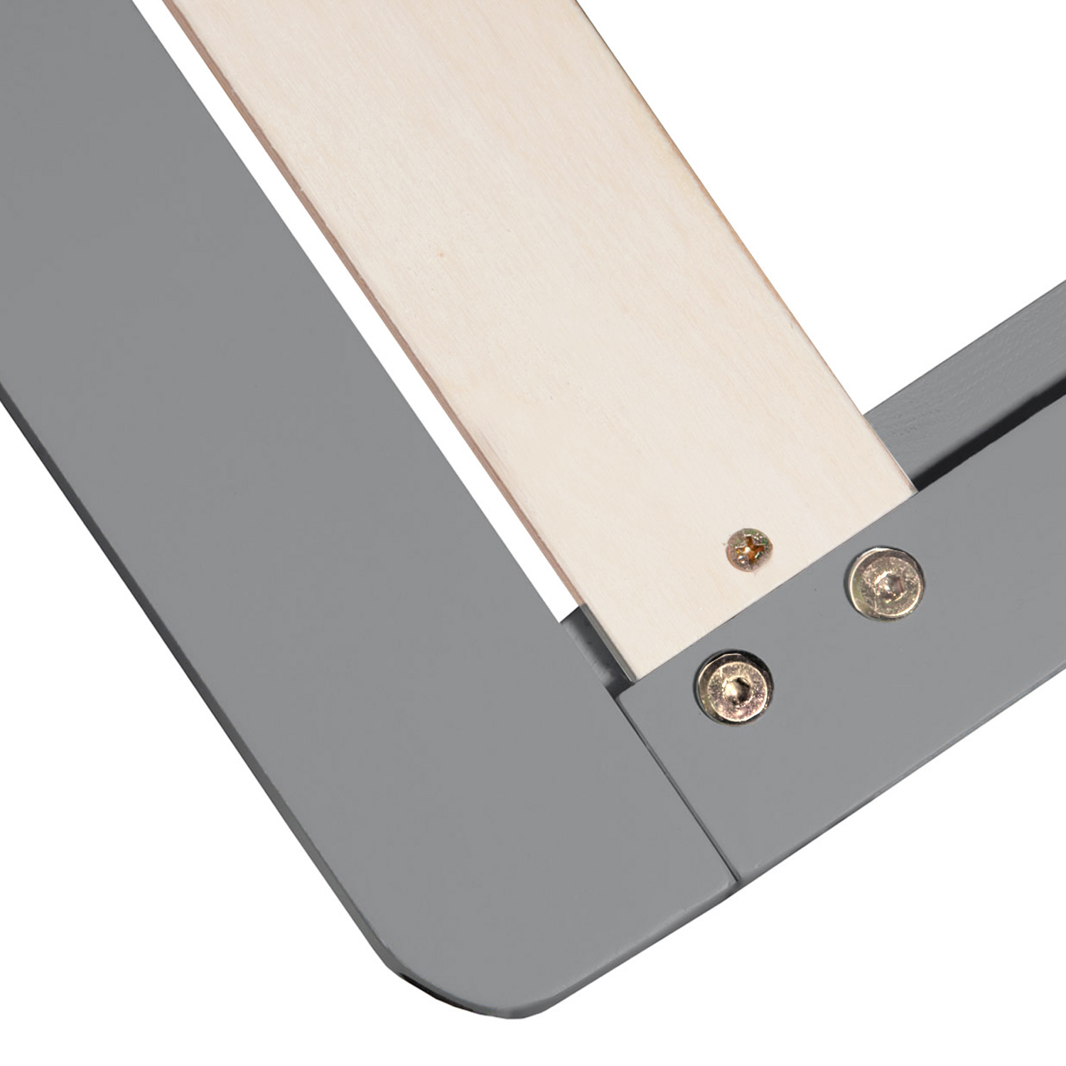 Pallet Bed 90x200 cm Grey | Single Bed with Mattress | with Slatted Frame | Wood | Kids Youth Guest Bedroom