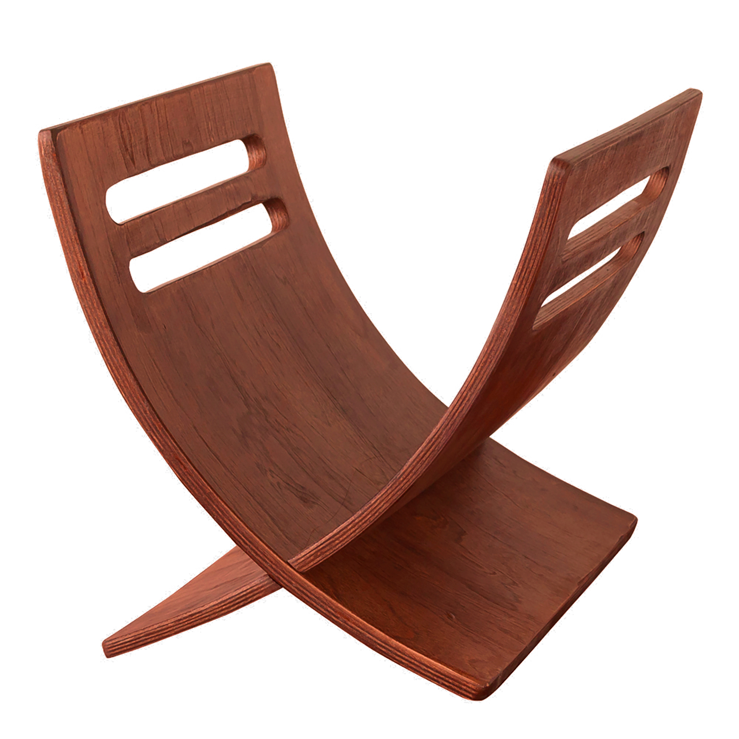 Newspaper Rack magazine holder brown