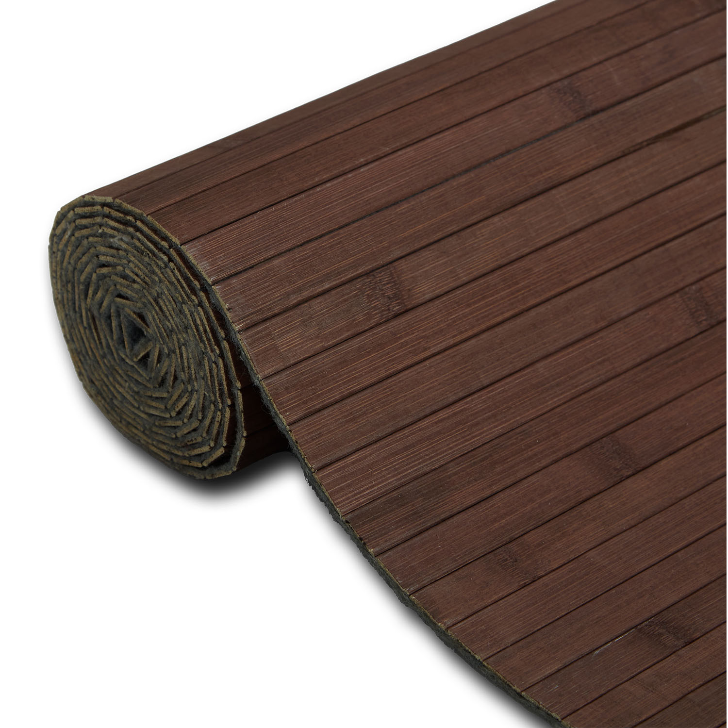 Paravent Bamboo Height 145 cm Dark Brown | Room Divider | Partition Privacy Screen