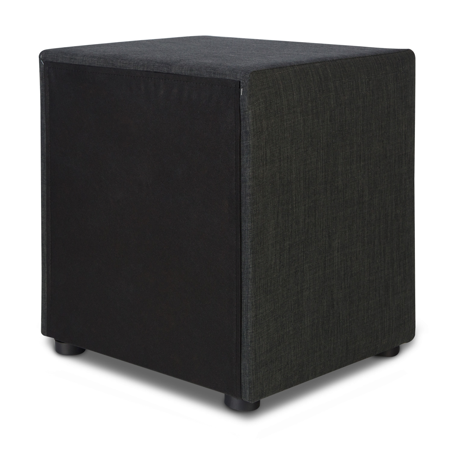 Bedside table nightstand bedroom night chest drawers side table grey fabric