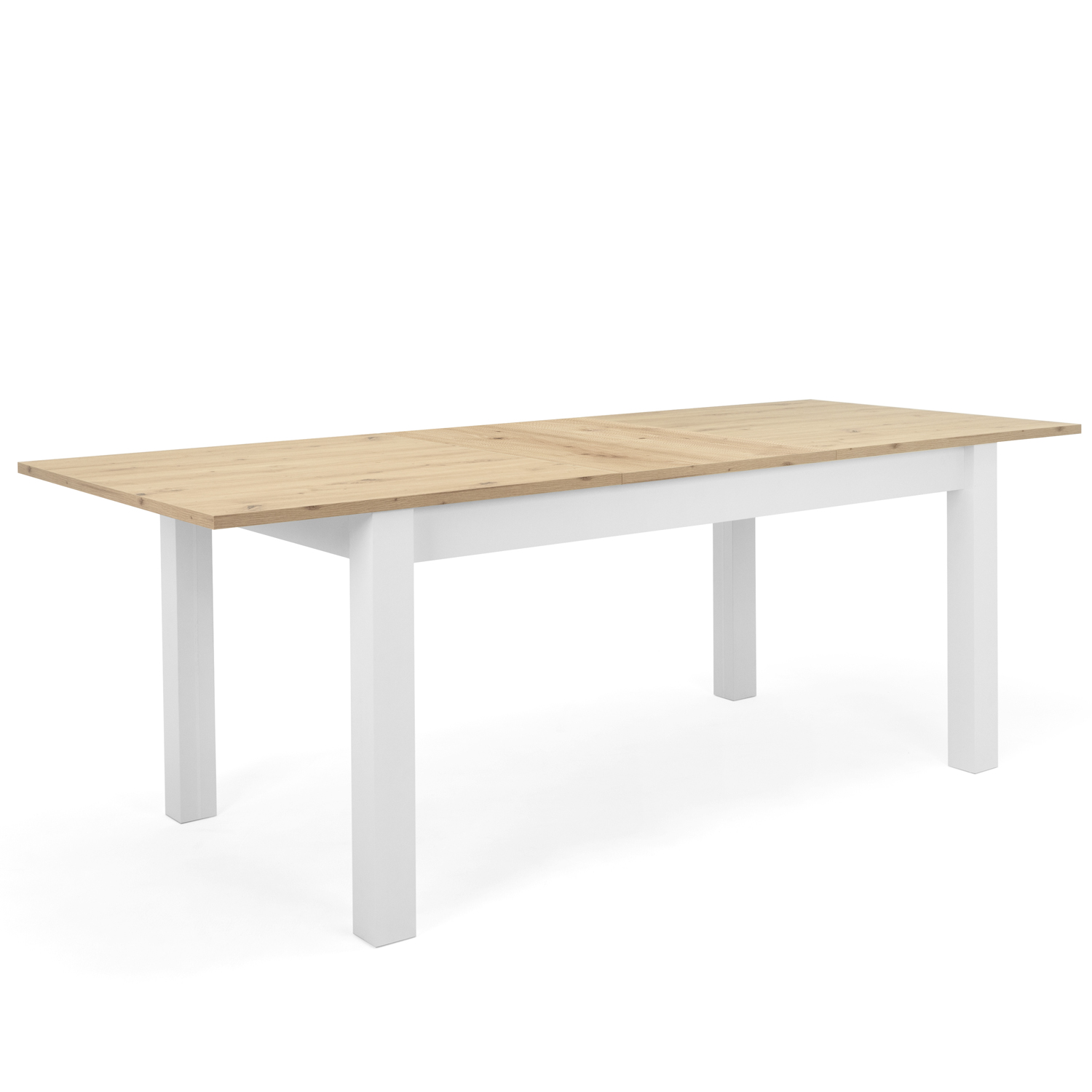 Dining table extendable Dining Room Table Kitchen Table Wooden Table White Oak