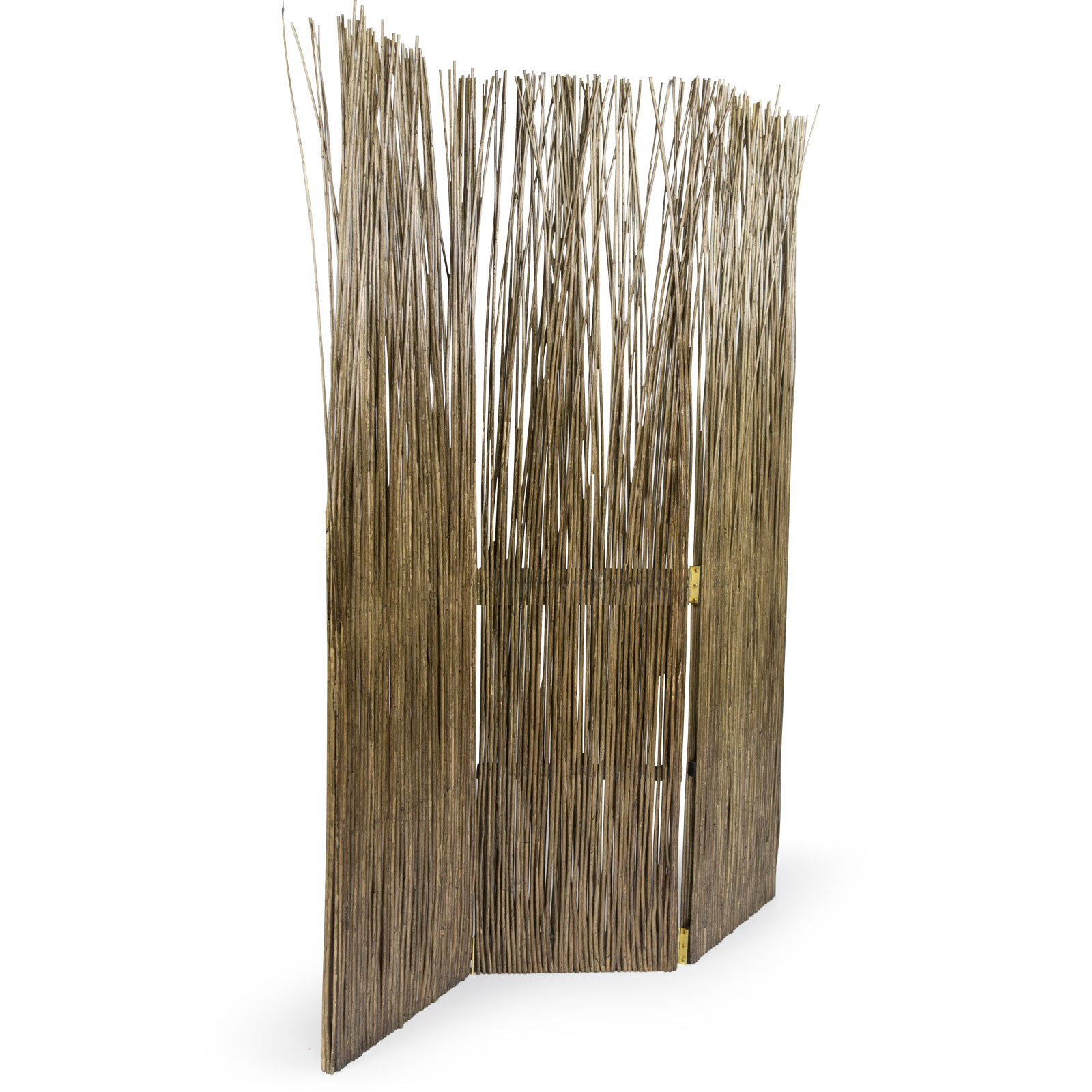 Paravent Willow Gray | 3-panel | Room Divider Partition Privacy Screen