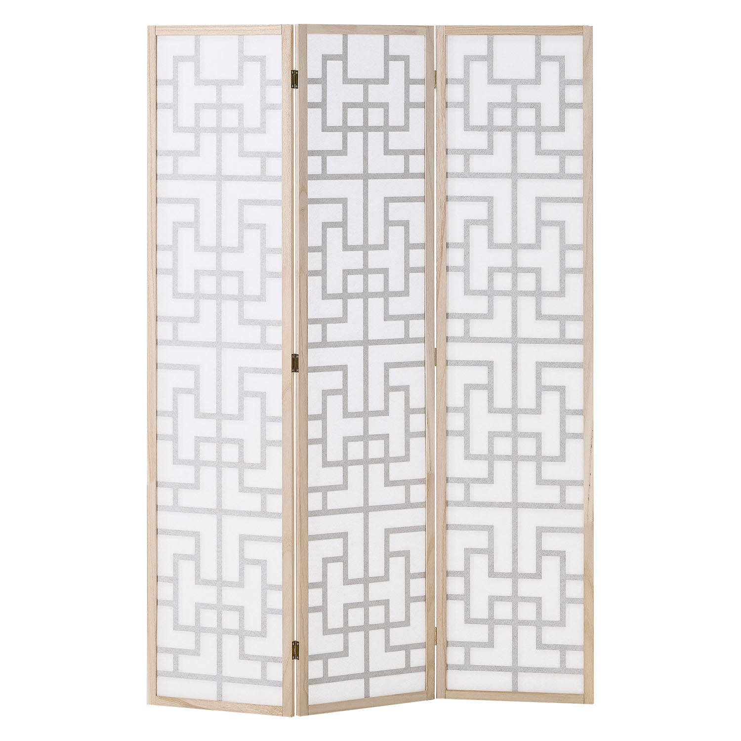 Paravent Natural Shoji | 3-panel | Wood | Room Divider | Partition Privacy Screen