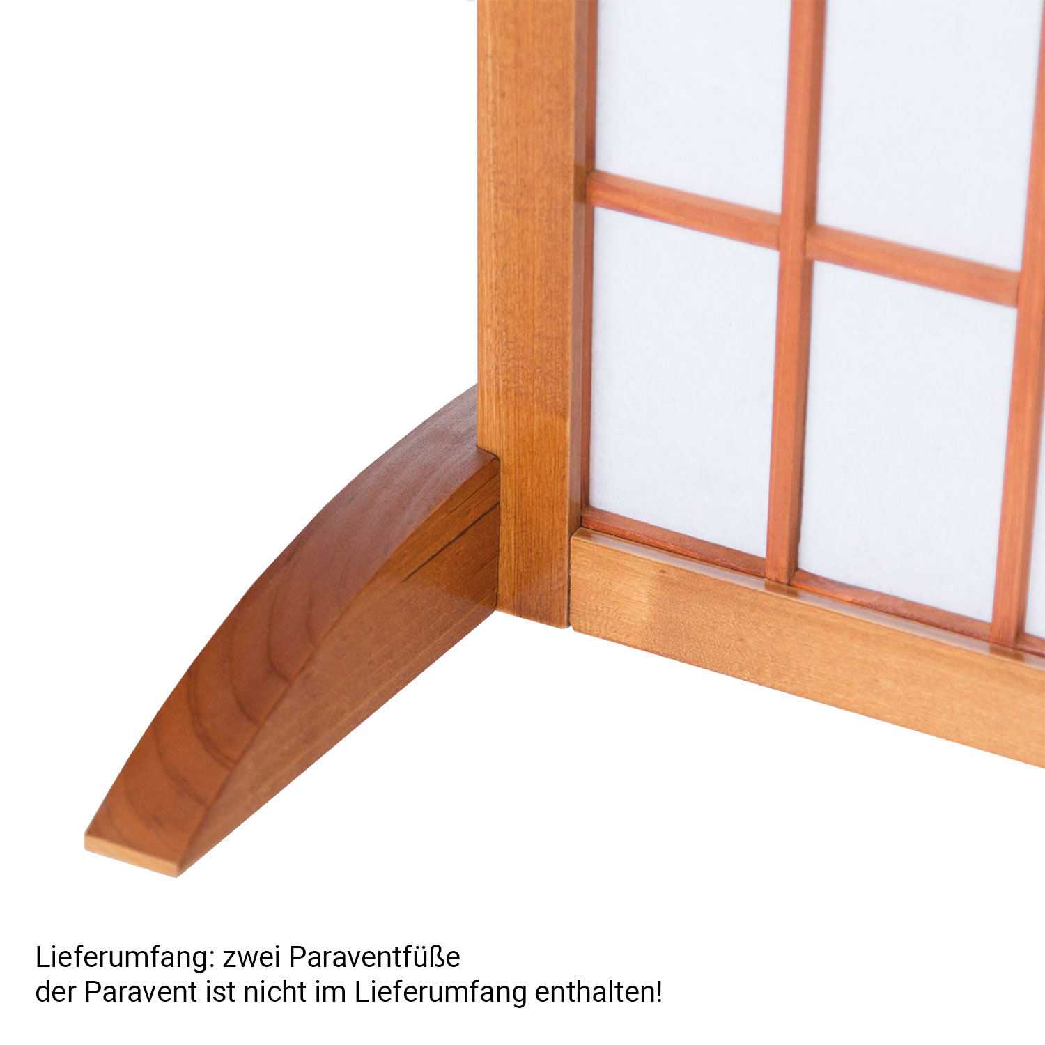 Room Divider Stand brown Foot for Screen Partition Spanish Wall Privacy Screen