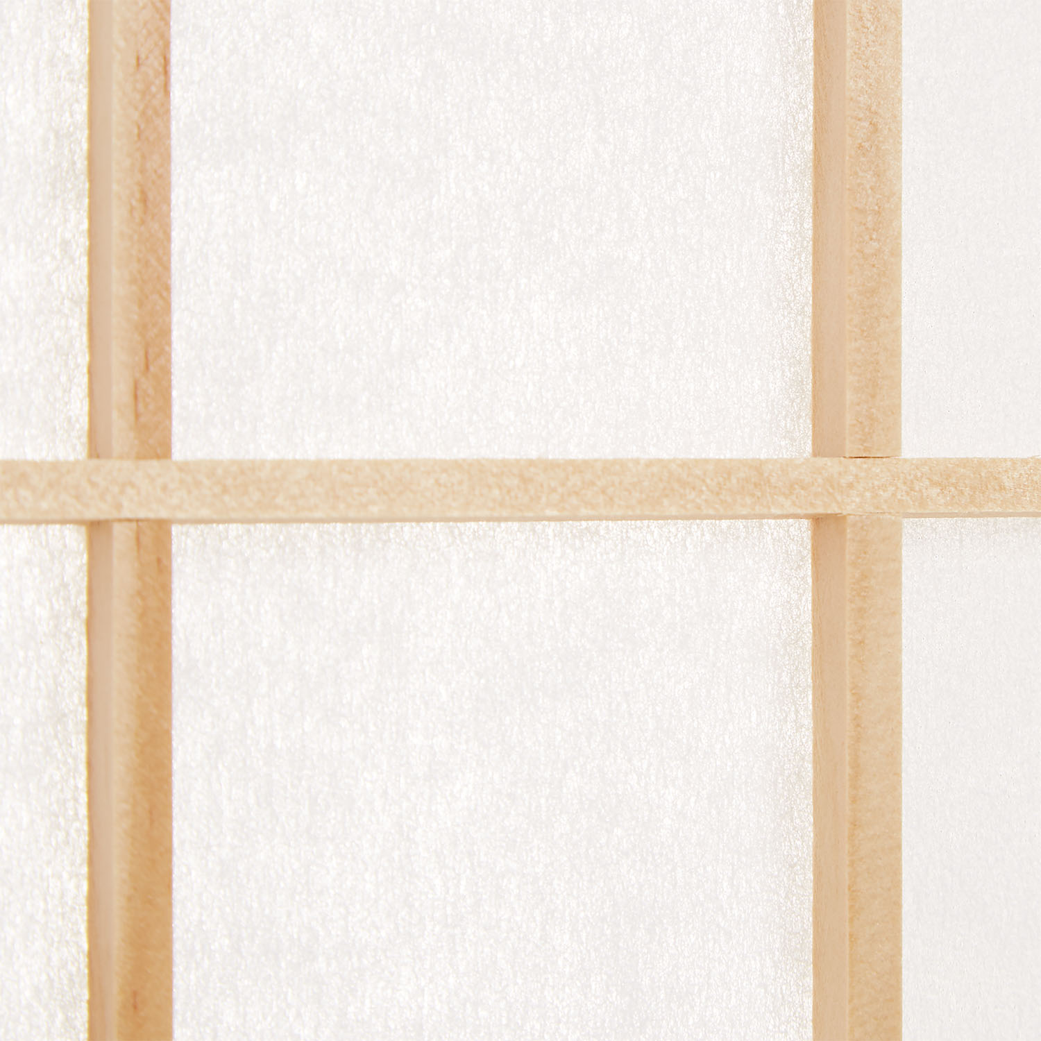 Paravent Natural Shoji Rice Paper White | 4-panel | Wood | Room Divider Partition Privacy Screen