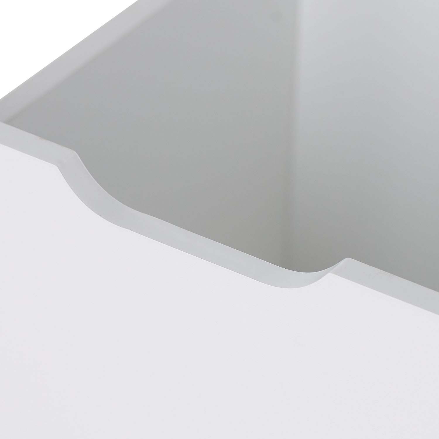 Under Bed Storage for Cabin Bed Wooden Bed Drawer White Below Bed Storage Unit Organizer Pull-out Bed Box