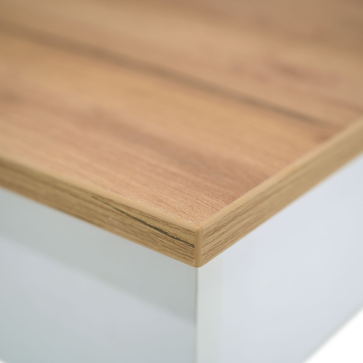 Esstisch Esszimmertisch Weiß 80x80 / 90x60 cm Holztisch Küchentisch Holz Eiche Tisch Massiv Wohnzimmertisch
