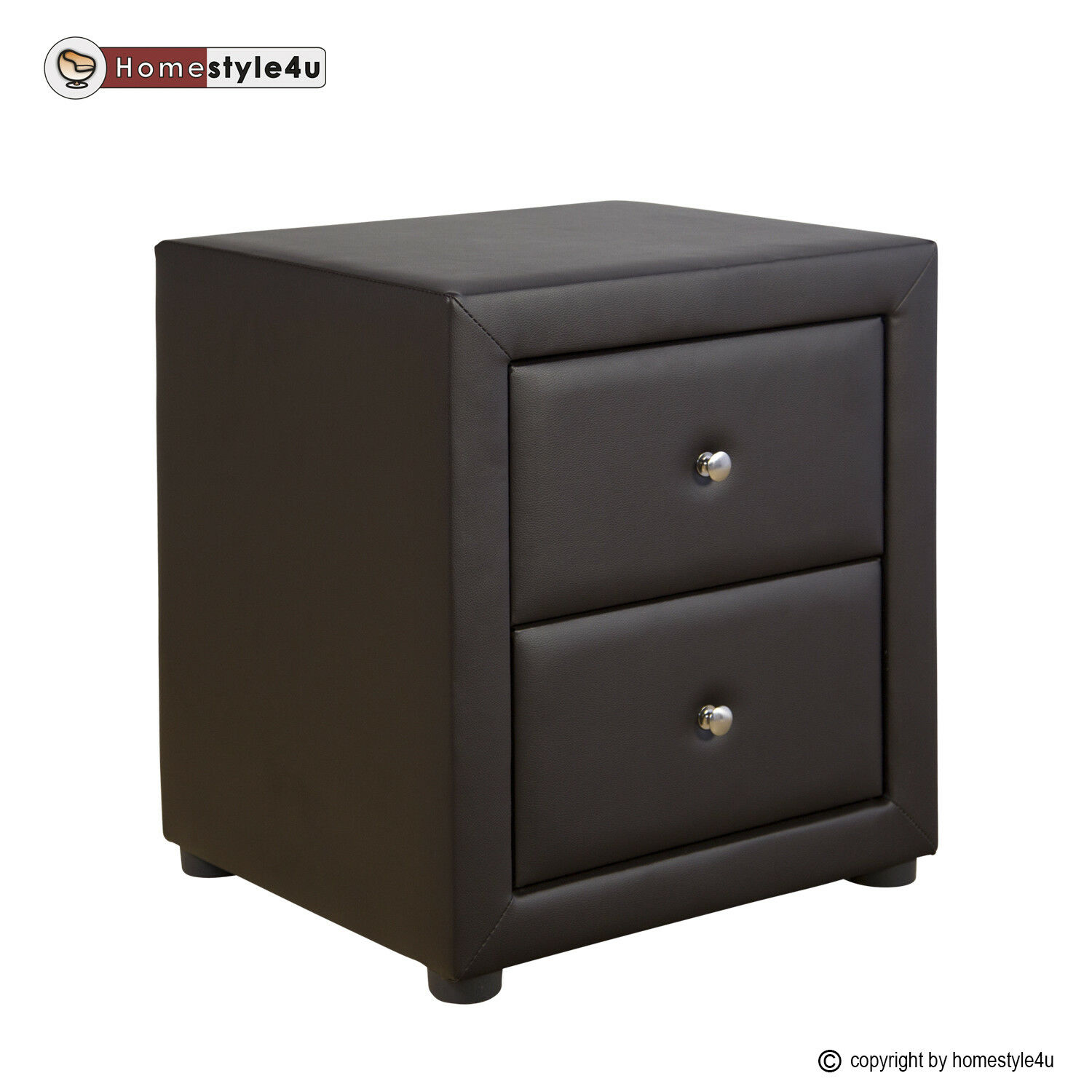 Bedside night table bedroom brown night dresser side table