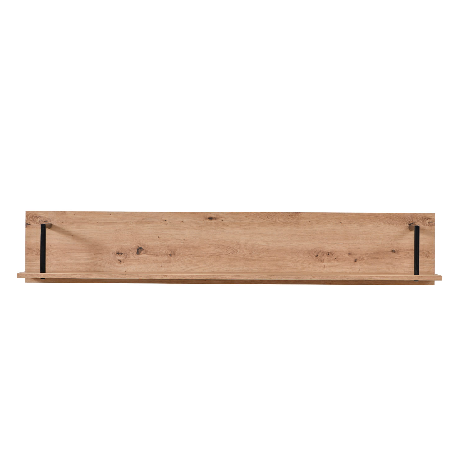 Shelf Wall Shelf Hanging Shelf Wood Metal Black Natural Industrial Style Kitchen Shelf
