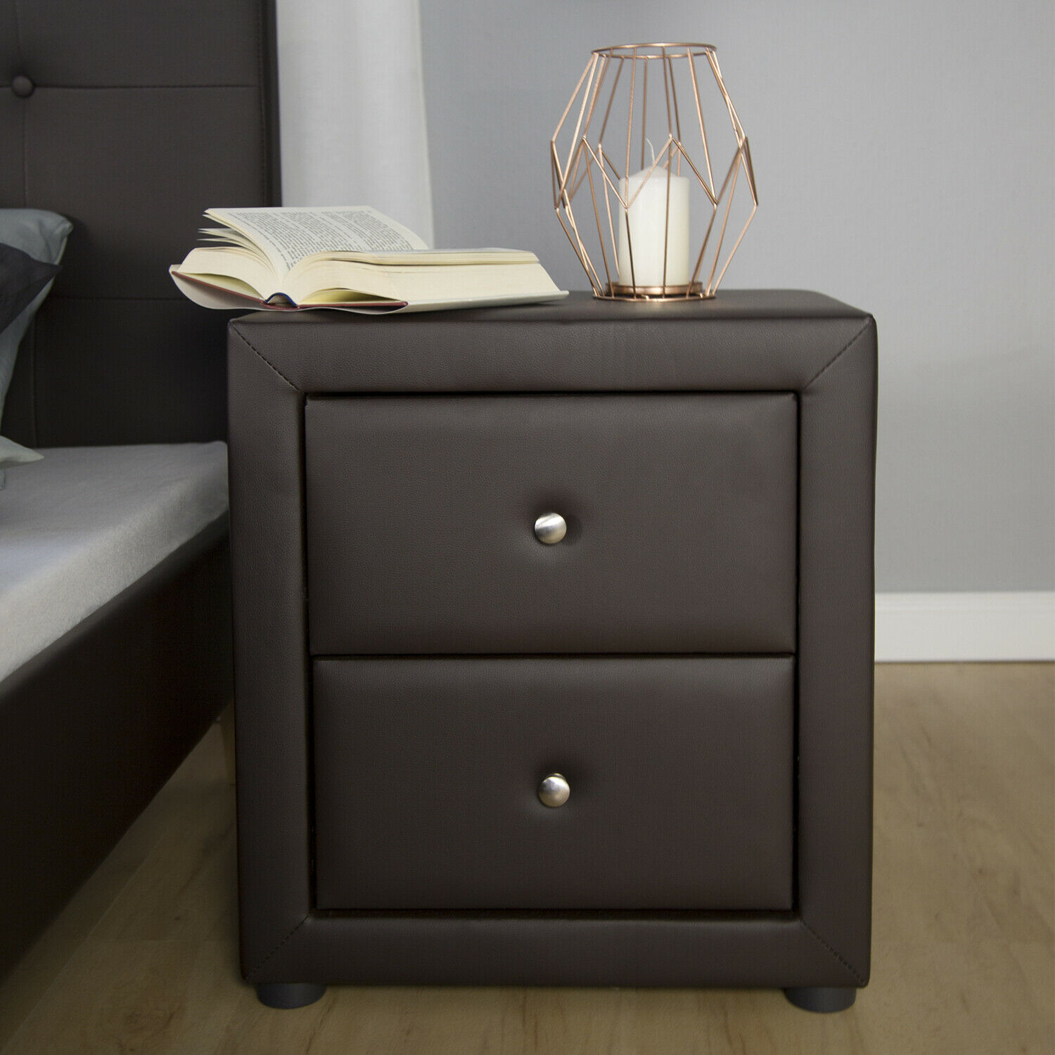 Bedside night table bedroom brown night dresser side table Bedside night table bedroom brown night dresser side table