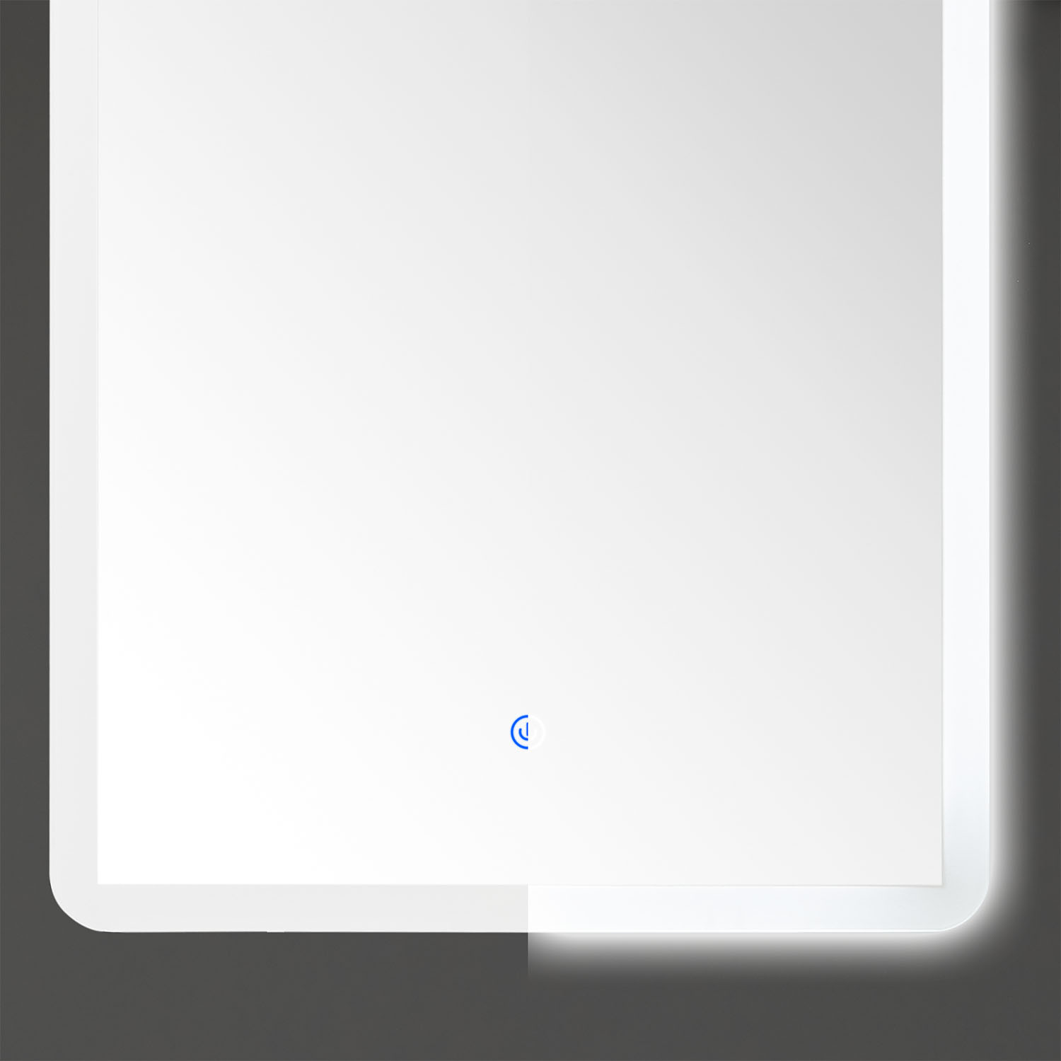 Bathroom mirror and cabinet 60 cm Grey Storage Vanity unit Bathroom furniture Sink unit Washroom wall cabinet