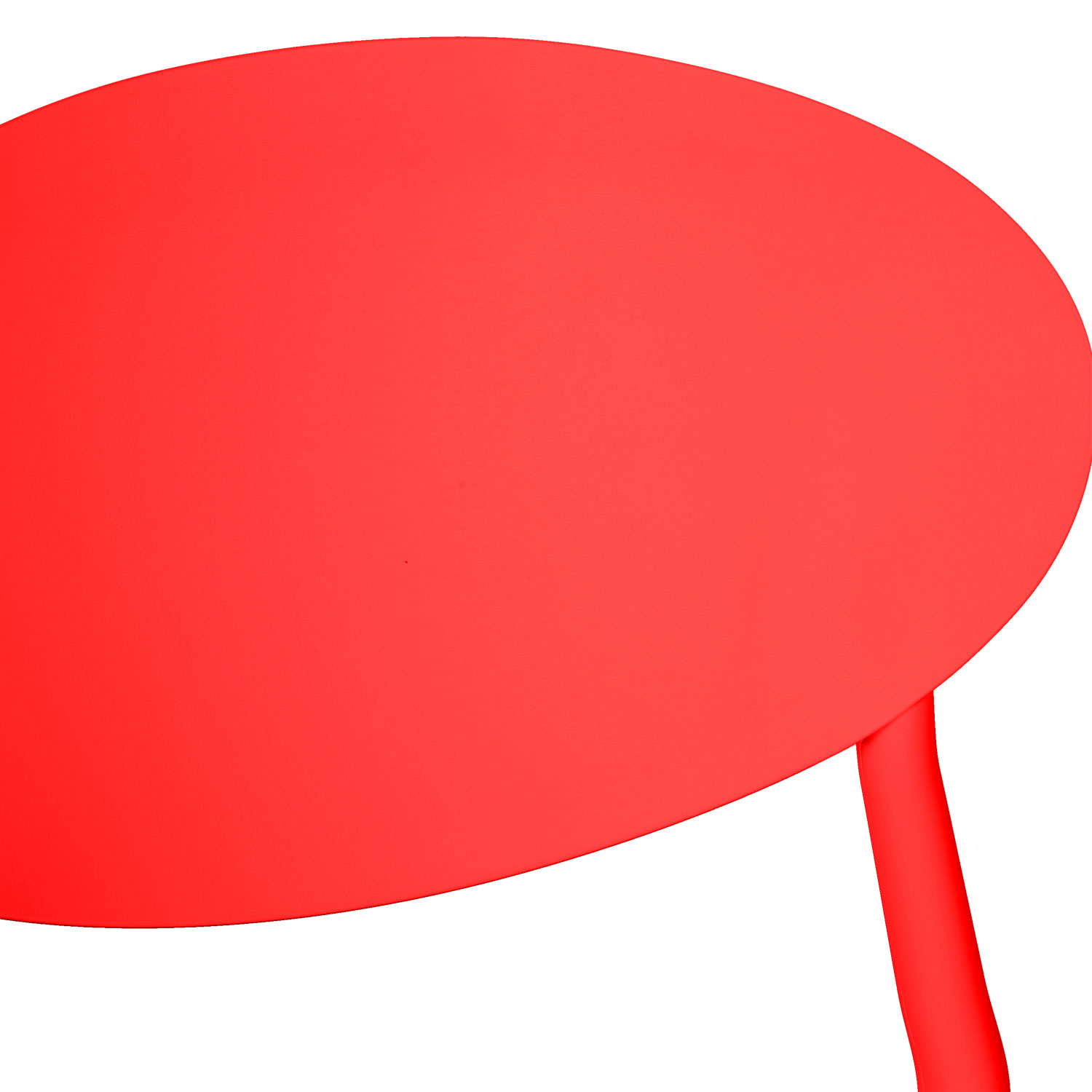 Garden chair Set of 4 Camping chairs Red Outdoor chairs Plastic Stacking chairs Kitchen chairs