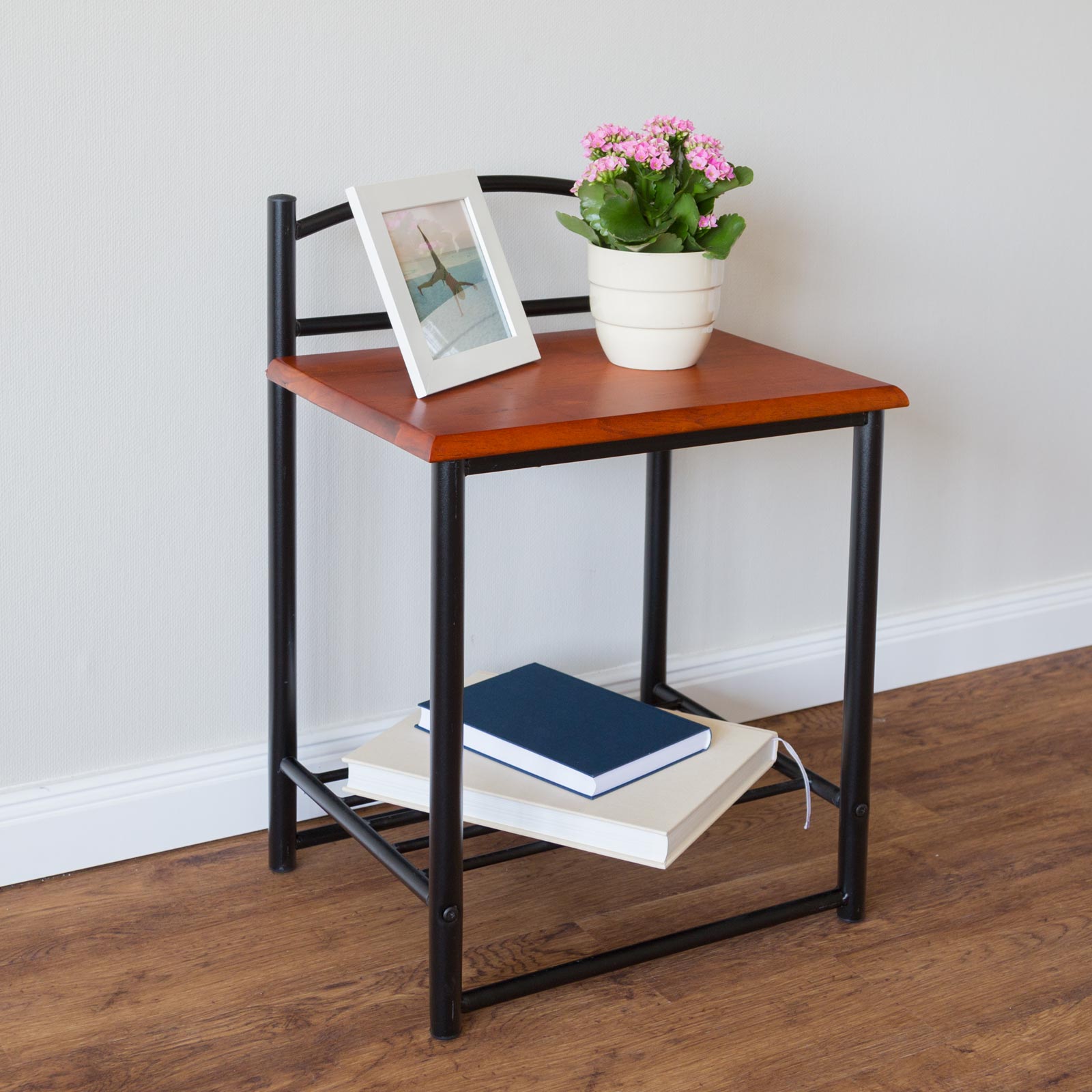 Nightstand bedside table bedside table metal side table