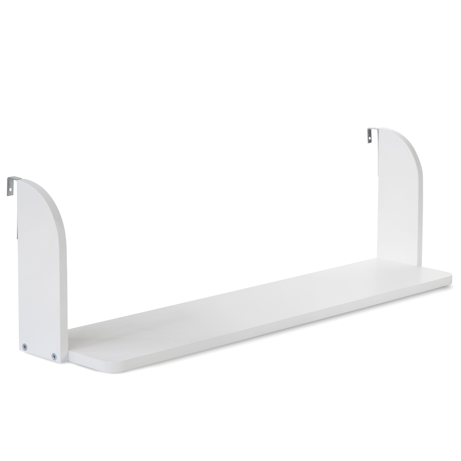 Hanging Shelf Bunk Bed Bookshelf Suspended Rack White Wood 1 Shelf
